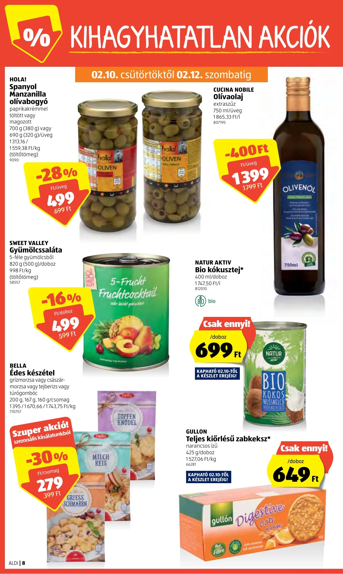 Aldi akciós újság 02.10–02.16 – 8. oldal