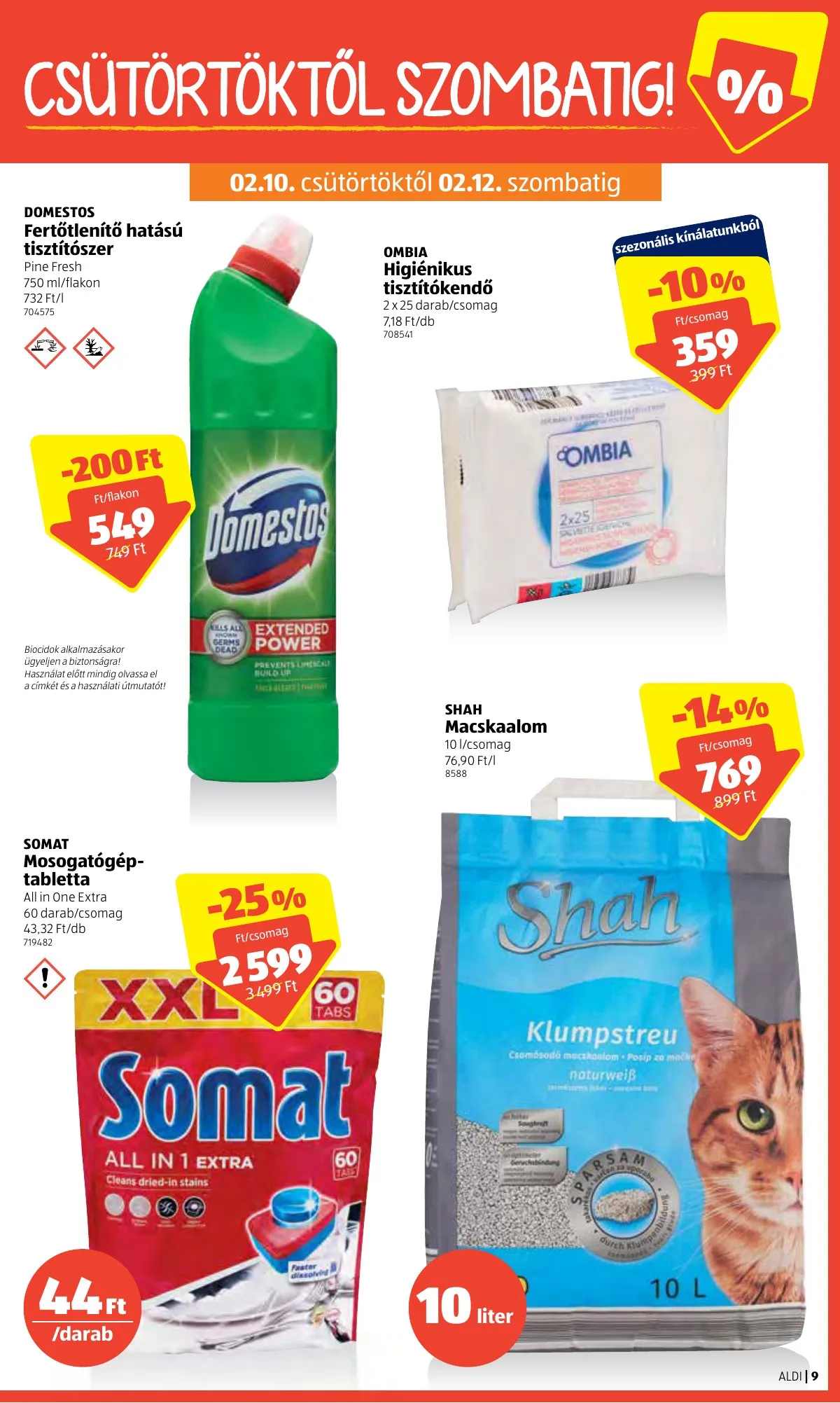 Aldi akciós újság 02.10–02.16 – 9. oldal