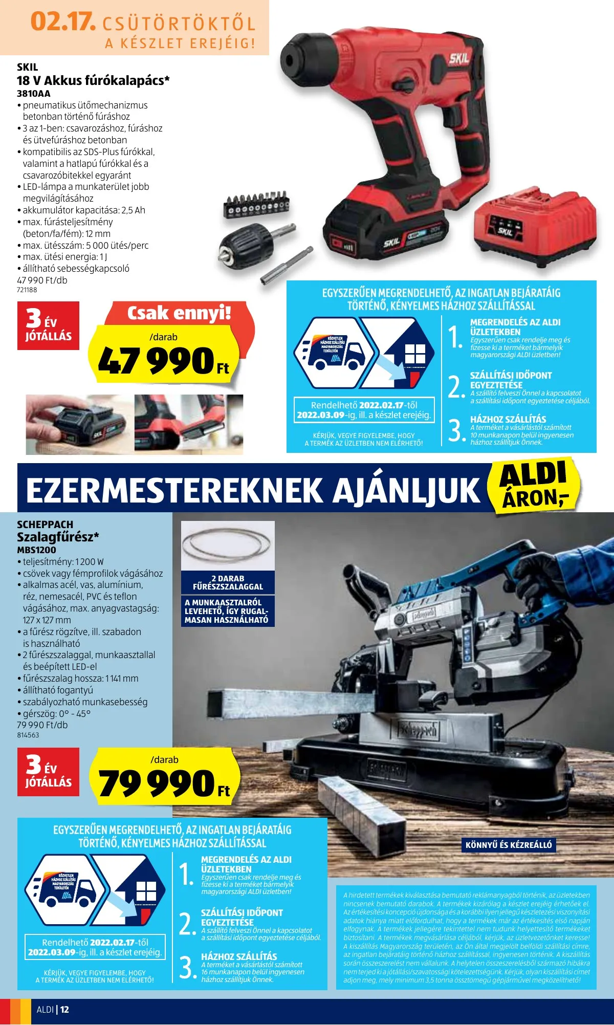 Aldi akciós újság 02.17–02.23 – 12. oldal