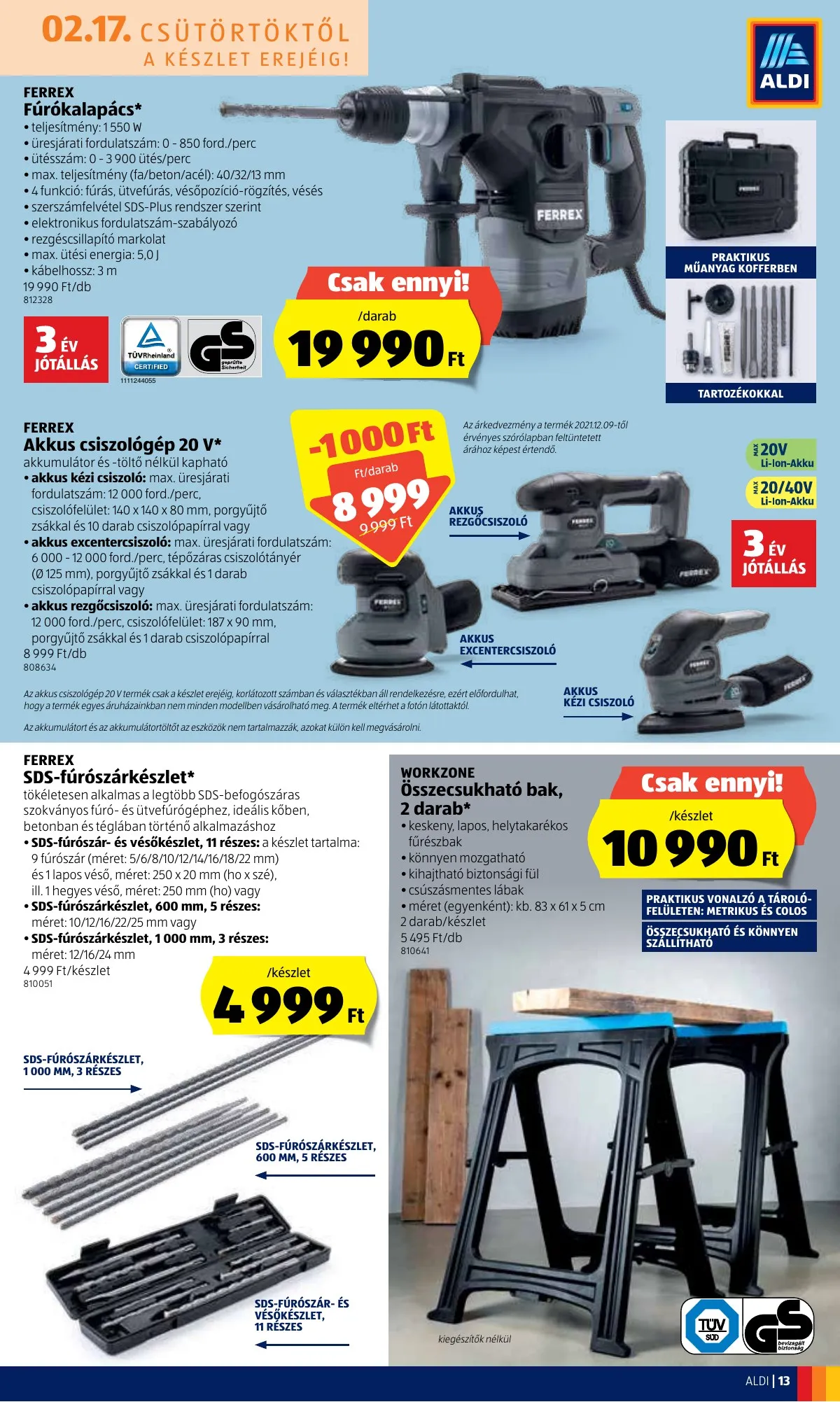Aldi akciós újság 02.17–02.23 – 13. oldal