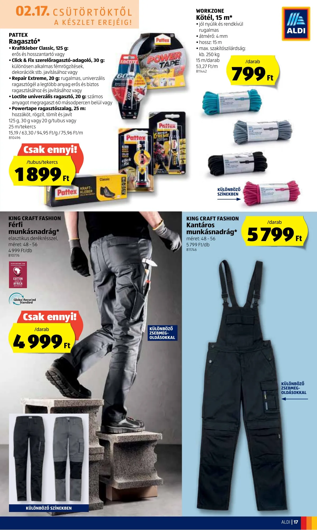Aldi akciós újság 02.17–02.23 – 17. oldal