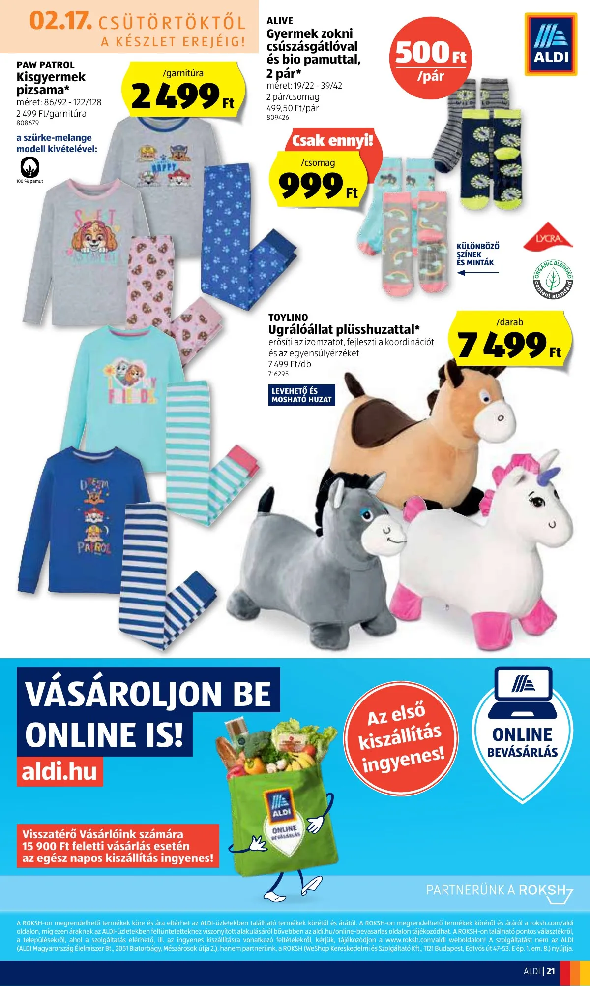 Aldi akciós újság 02.17–02.23 – 21. oldal