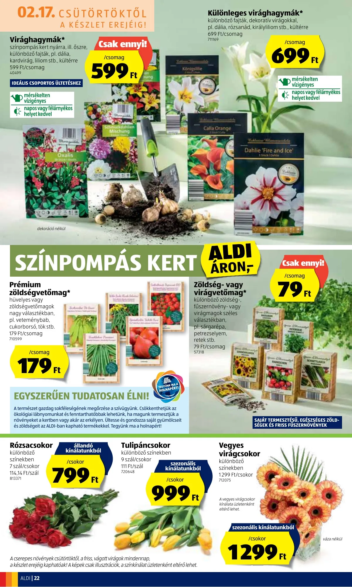 Aldi akciós újság 02.17–02.23 – 22. oldal