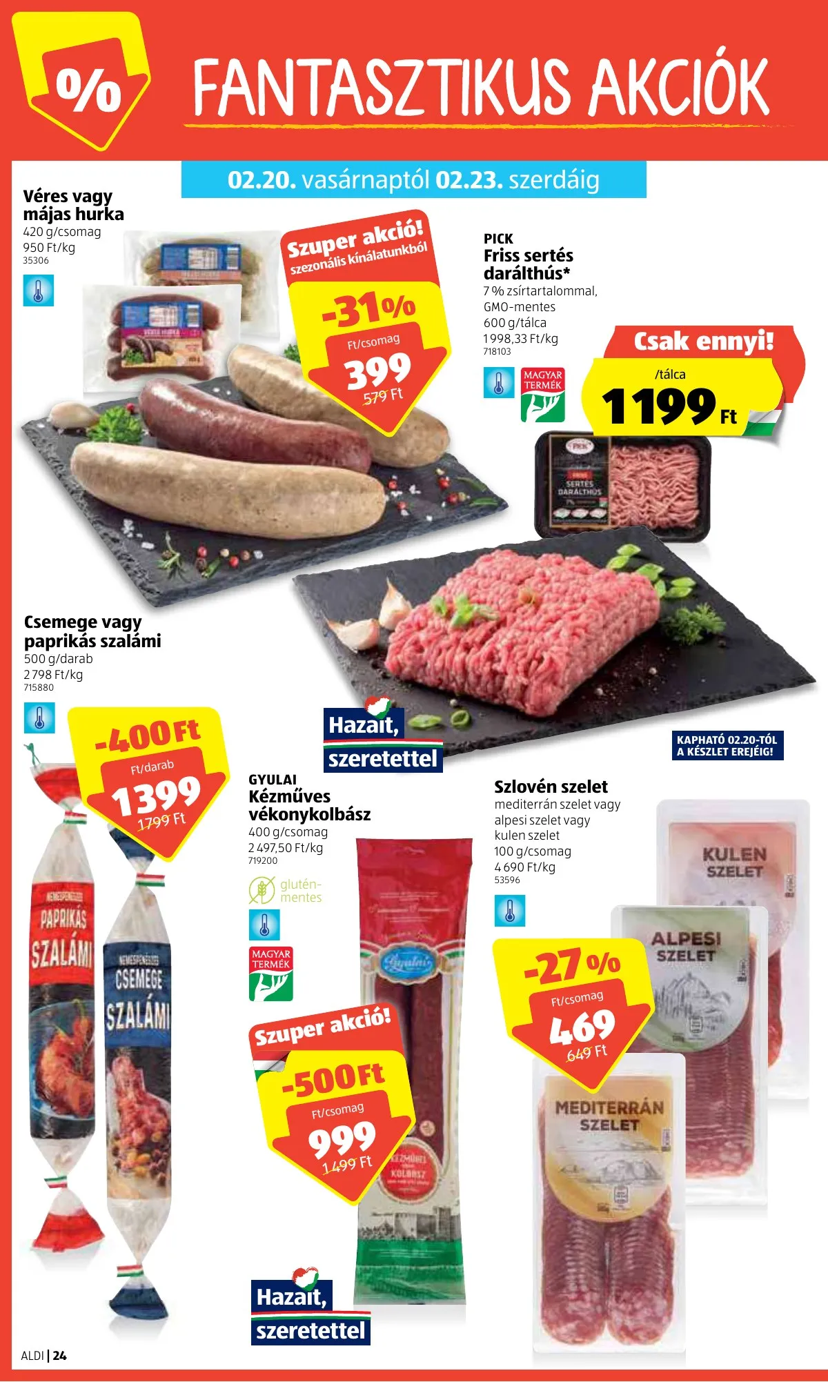 Aldi akciós újság 02.17–02.23 – 24. oldal