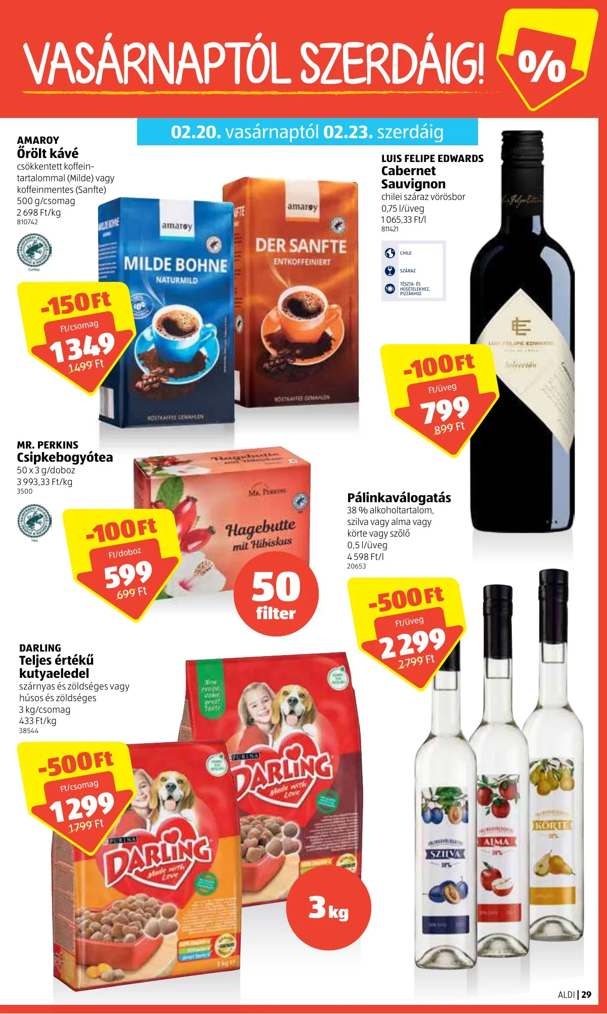 Aldi akciós újság 02.17–02.23 – 29. oldal