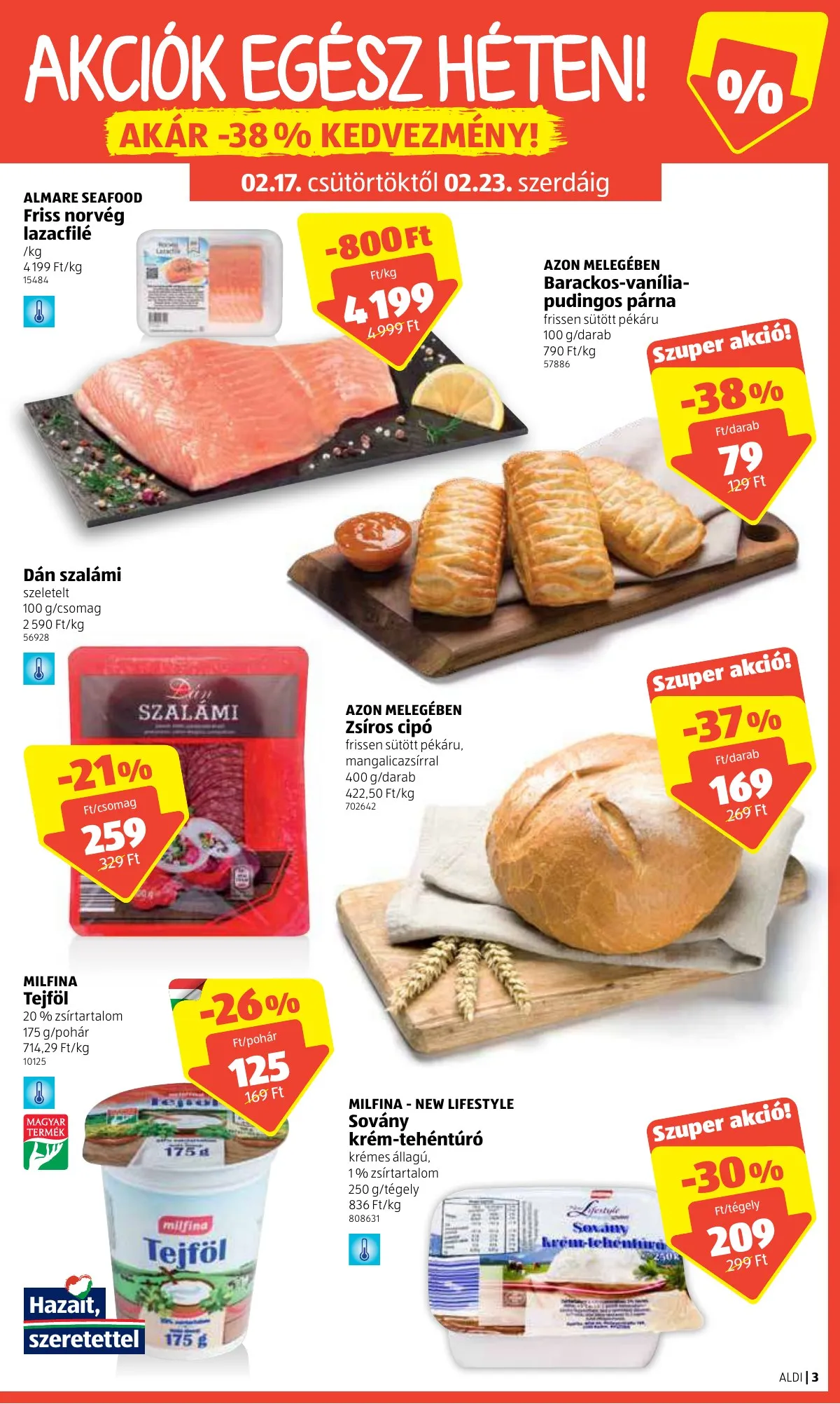 Aldi akciós újság 02.17–02.23 – 3. oldal