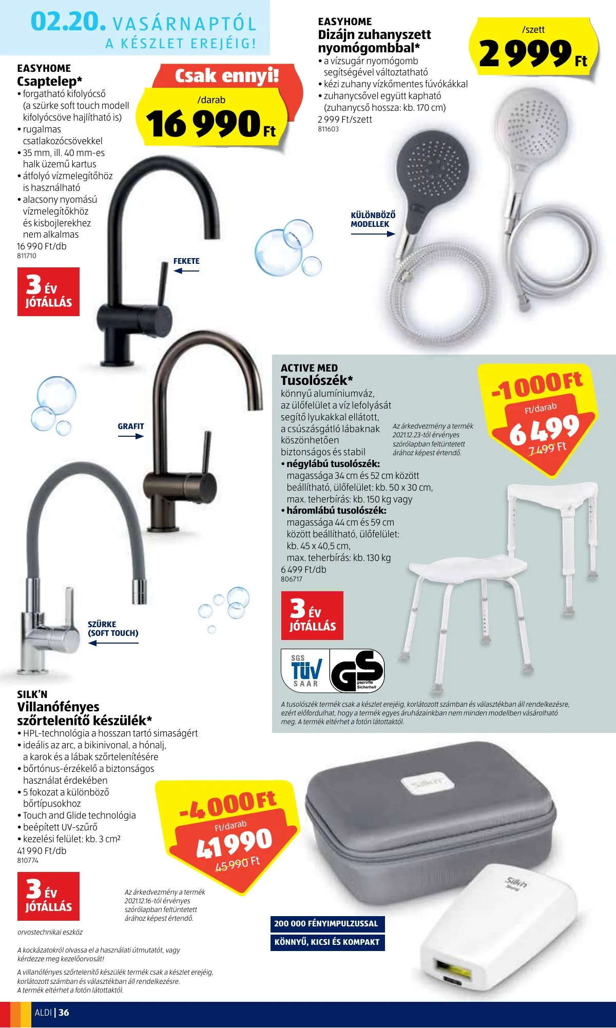 Aldi akciós újság 02.17–02.23 – 36. oldal