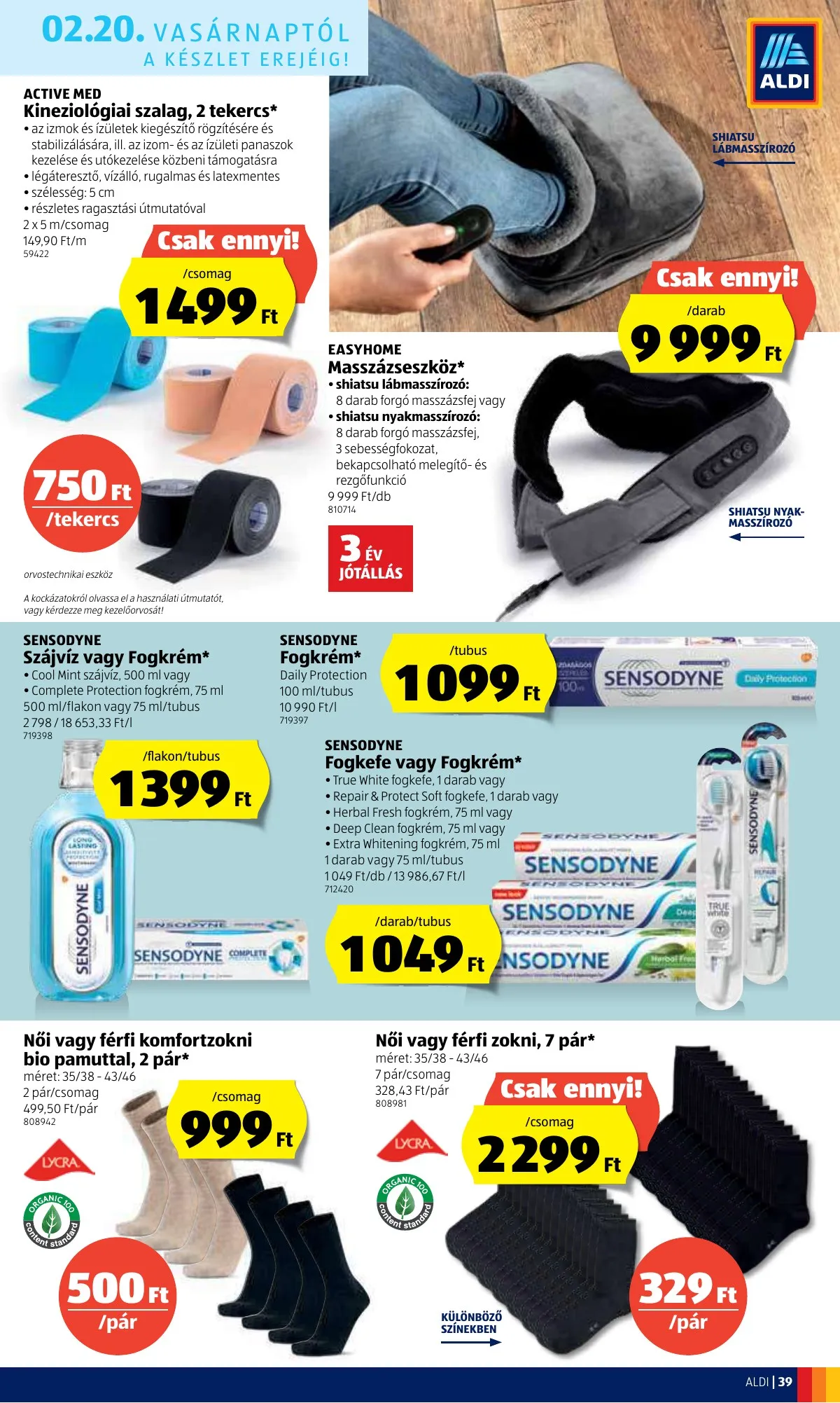 Aldi akciós újság 02.17–02.23 – 39. oldal