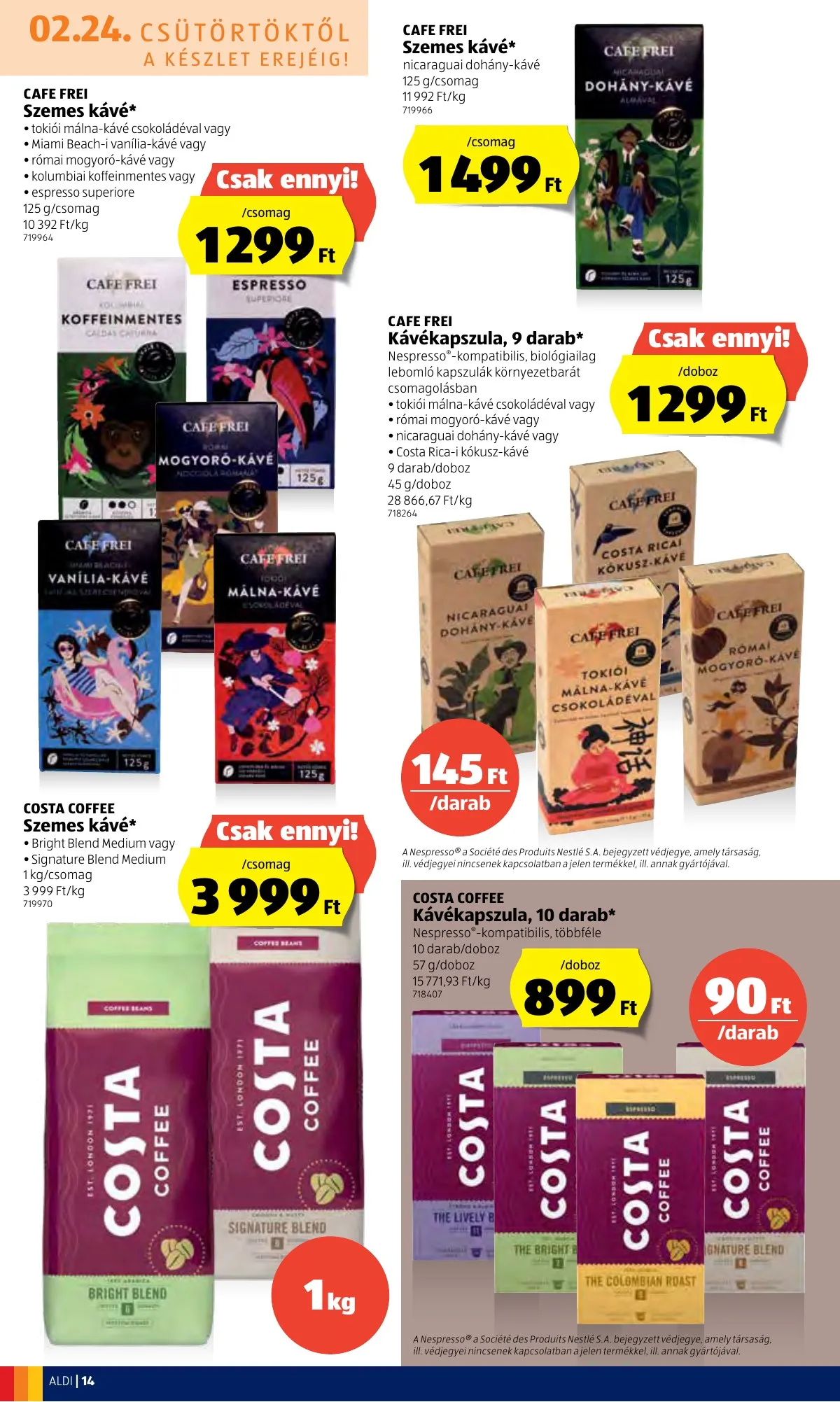 Aldi akciós újság 02.24–03.02 – 14. oldal