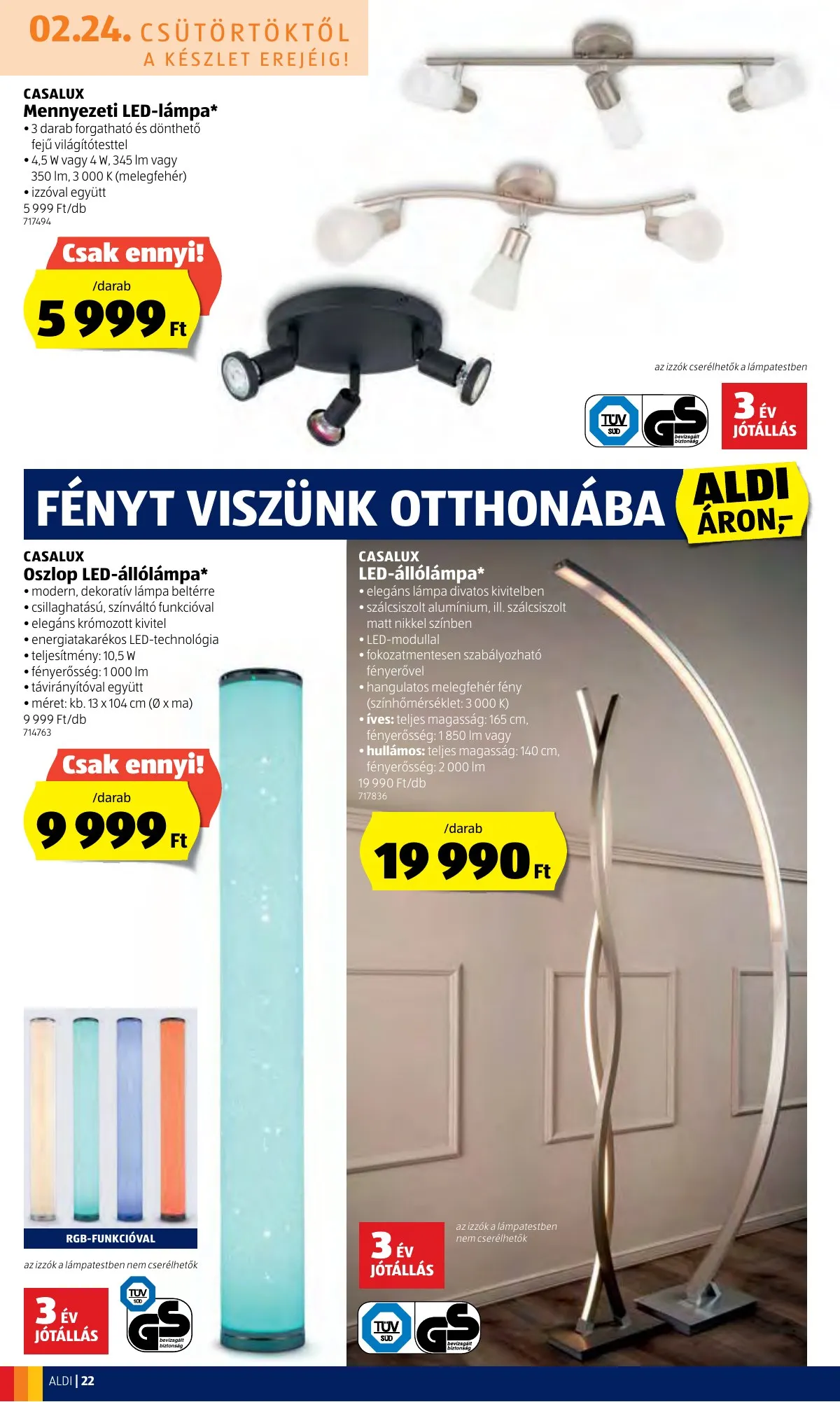 Aldi akciós újság 02.24–03.02 – 22. oldal