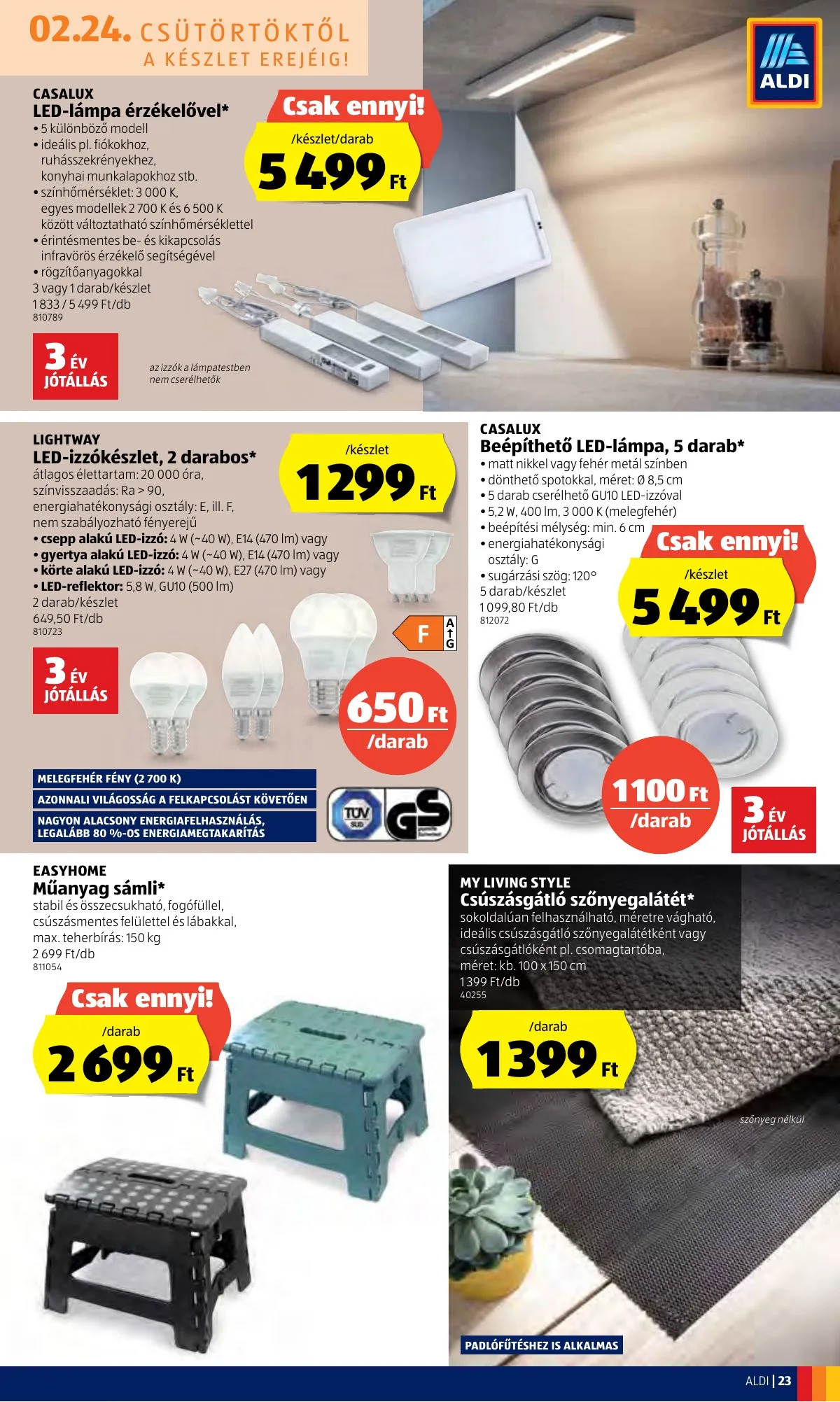 Aldi akciós újság 02.24–03.02 – 23. oldal