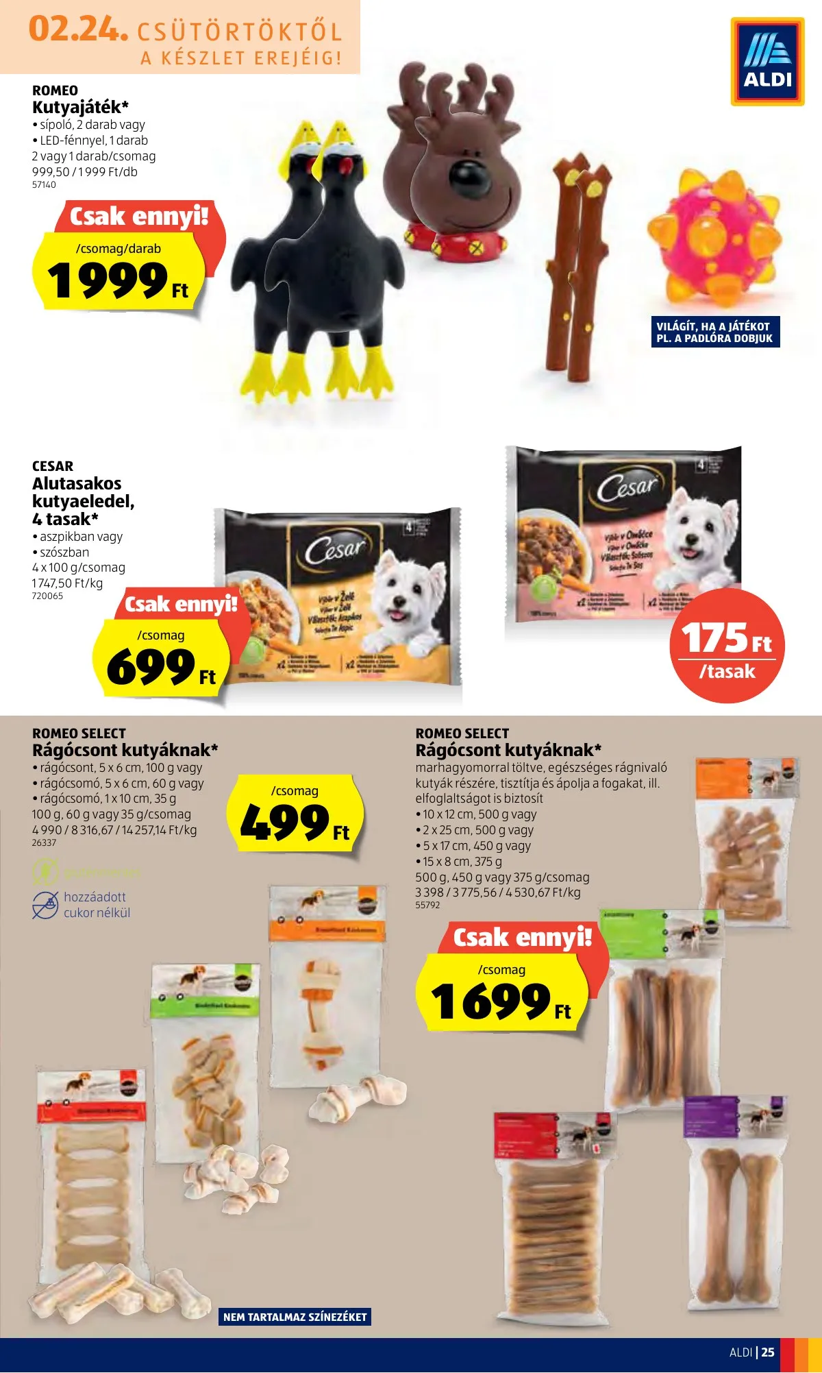 Aldi akciós újság 02.24–03.02 – 25. oldal