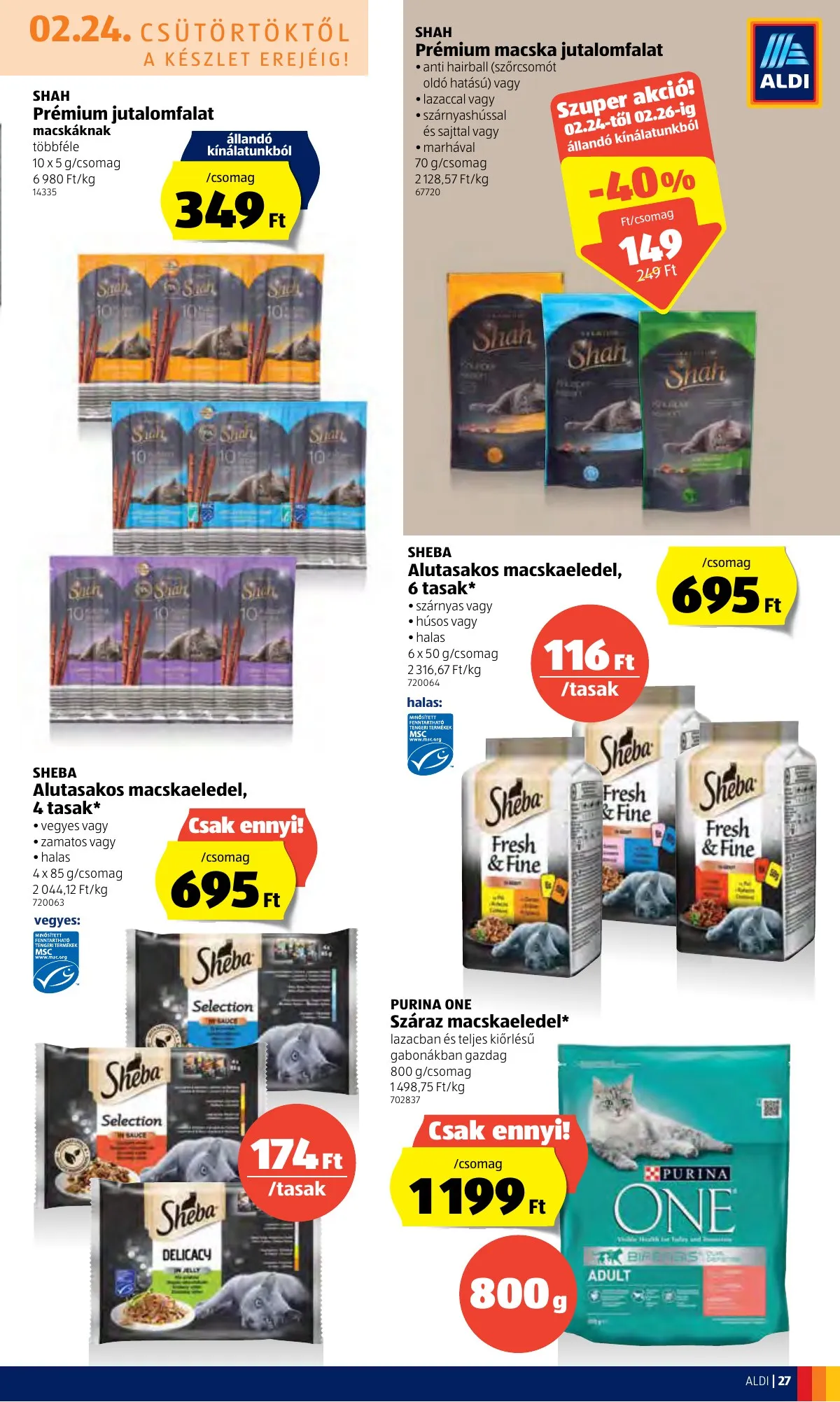 Aldi akciós újság 02.24–03.02 – 27. oldal