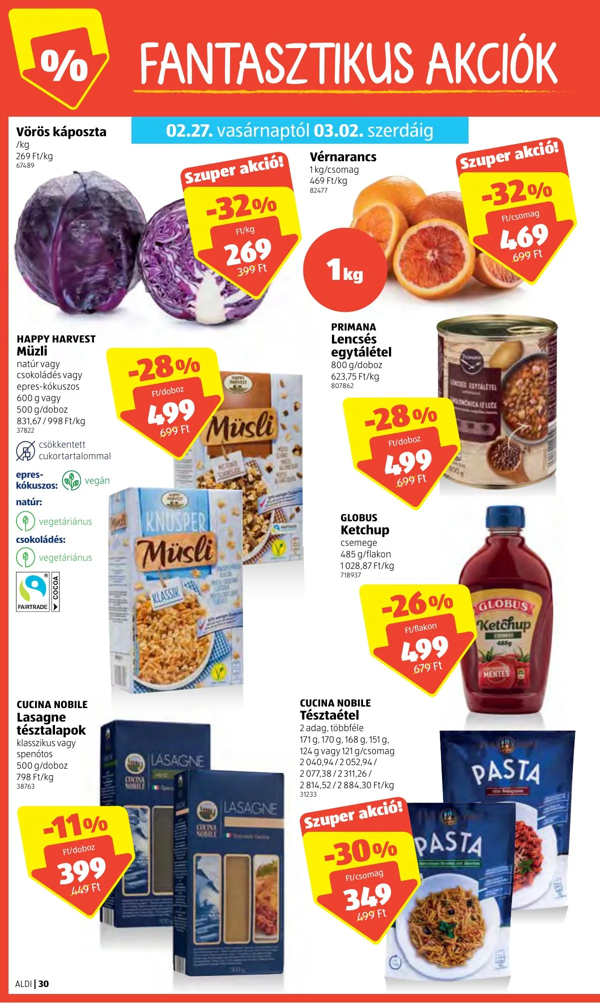 Aldi akciós újság 02.24–03.02 – 30. oldal