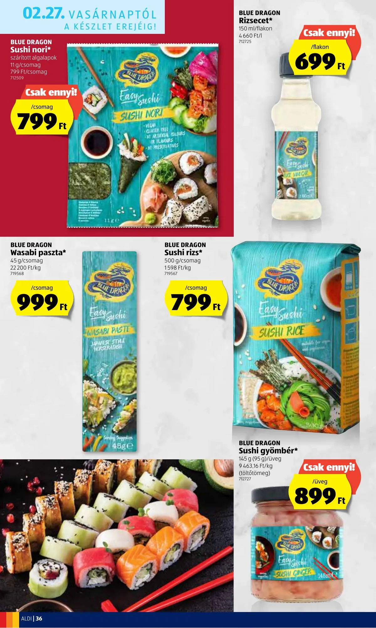 Aldi akciós újság 02.24–03.02 – 36. oldal