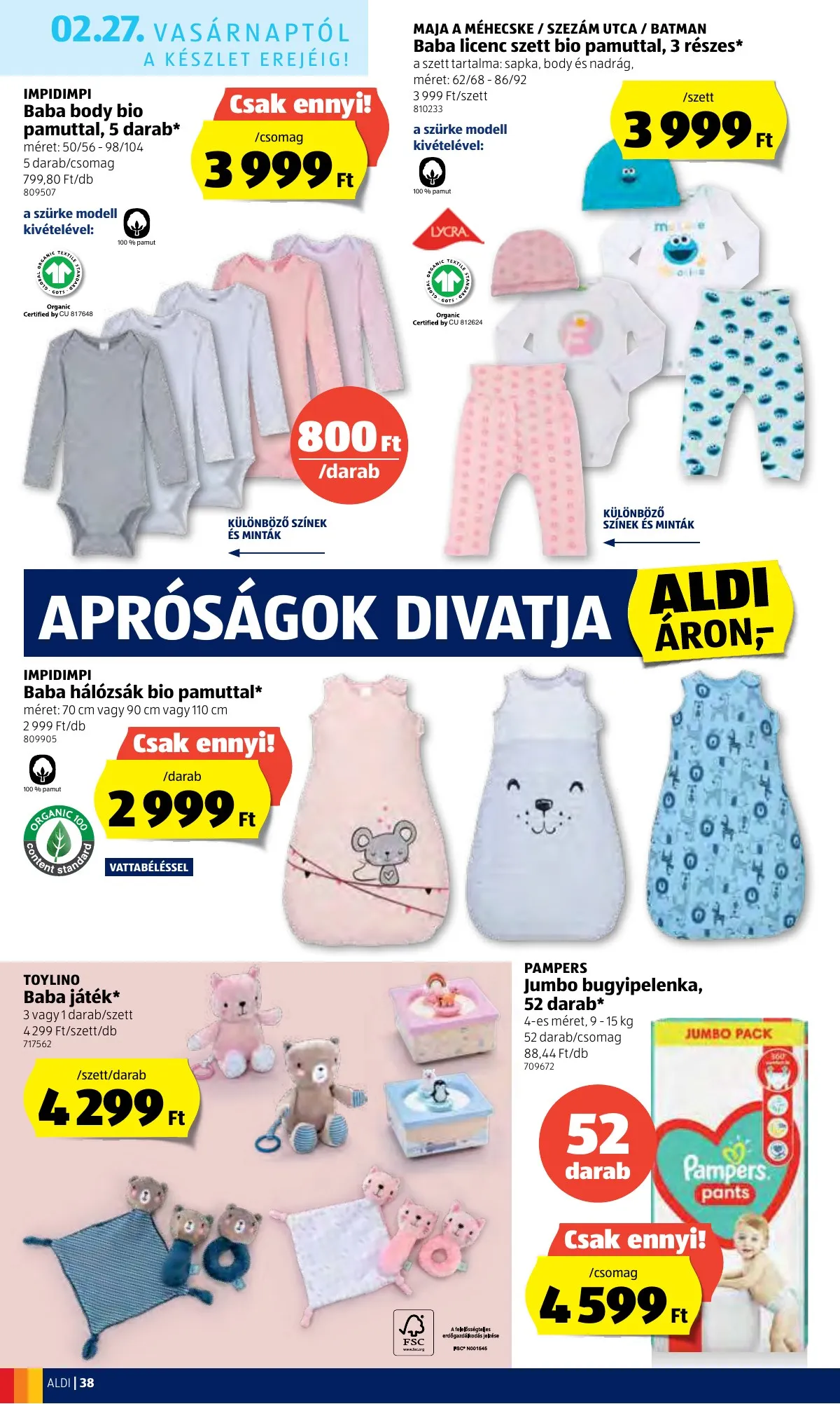 Aldi akciós újság 02.24–03.02 – 38. oldal