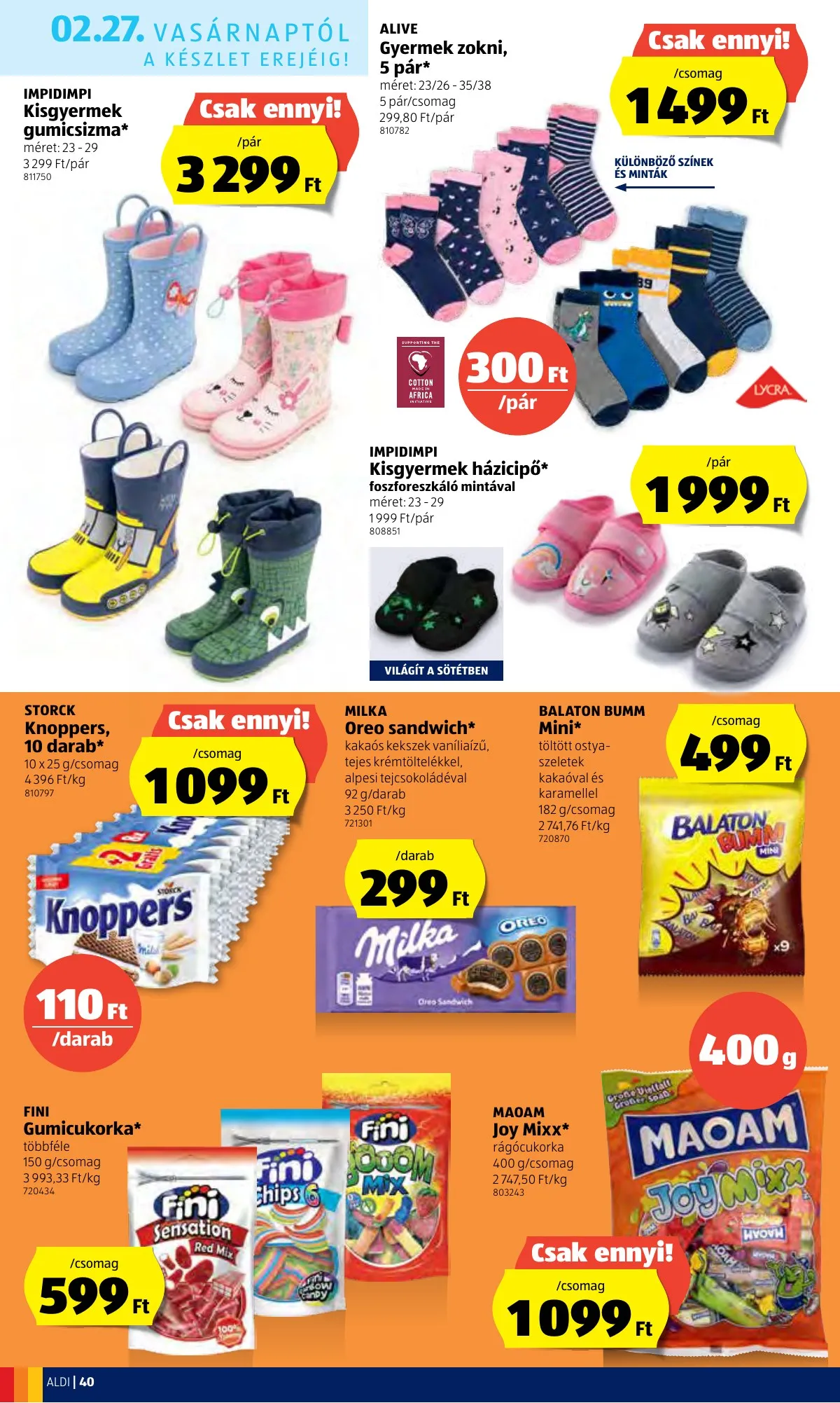 Aldi akciós újság 02.24–03.02 – 40. oldal