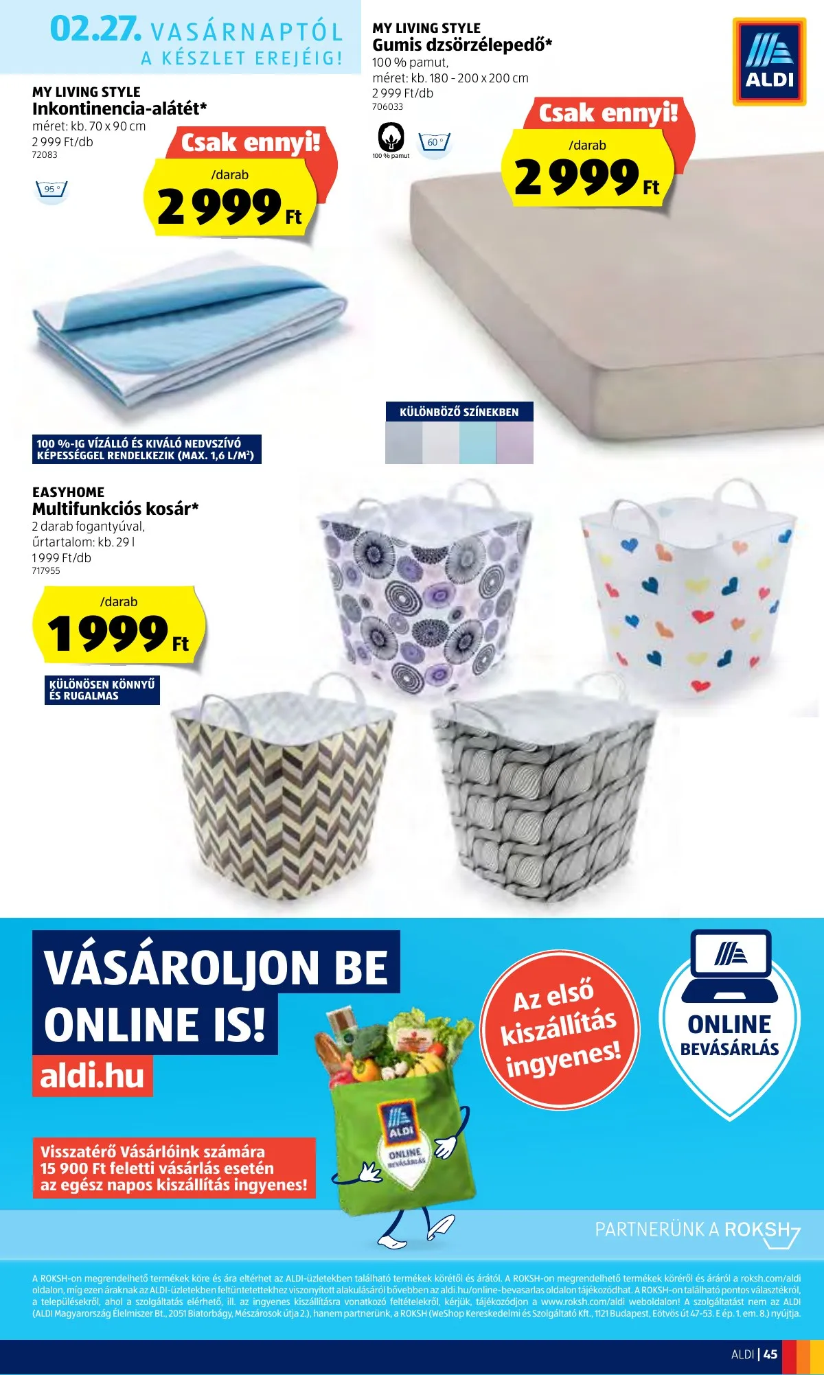 Aldi akciós újság 02.24–03.02 – 45. oldal