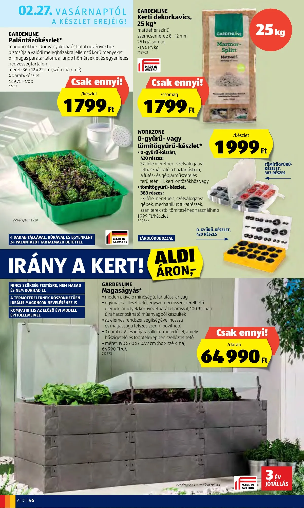 Aldi akciós újság 02.24–03.02 – 46. oldal
