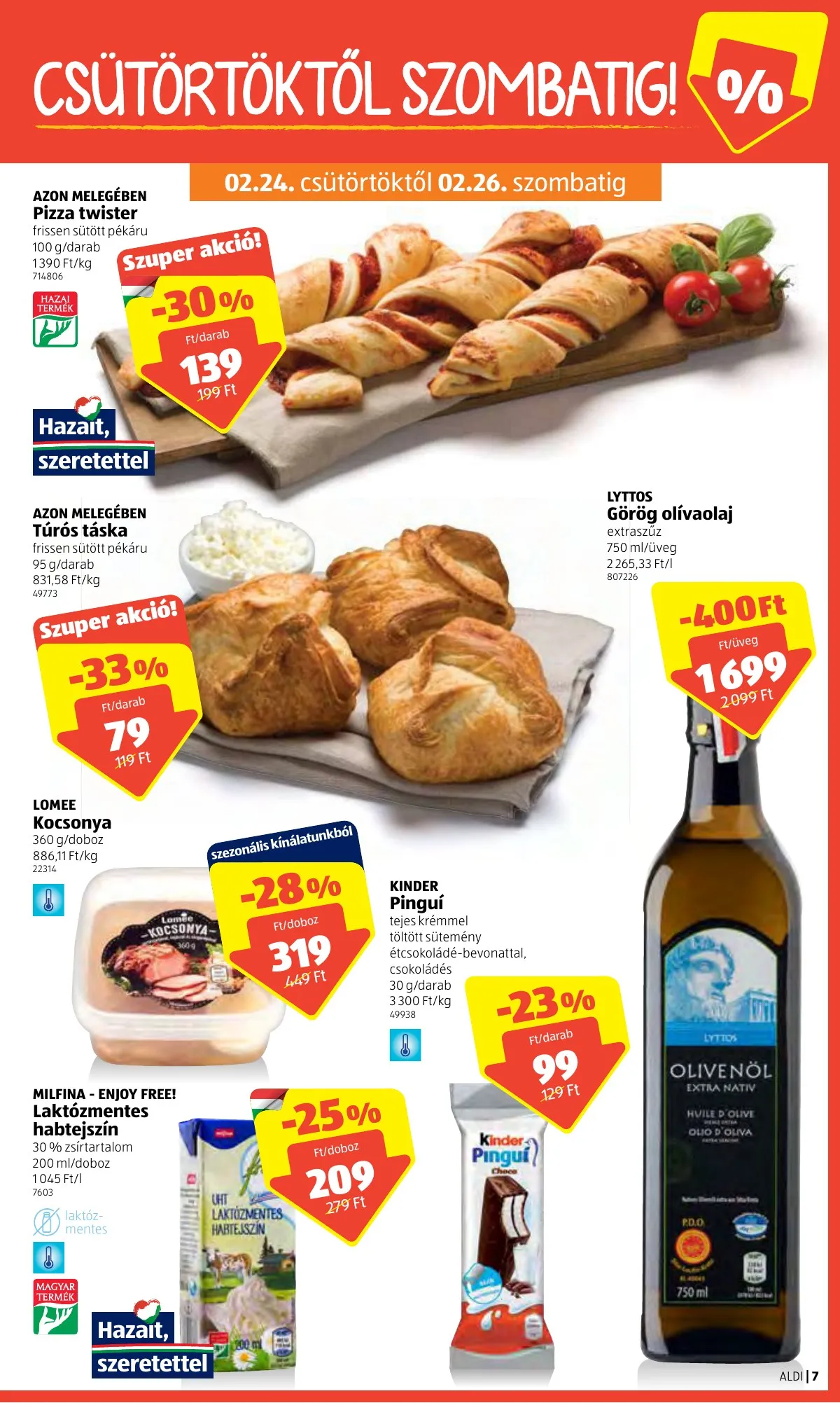 Aldi akciós újság 02.24–03.02 – 7. oldal