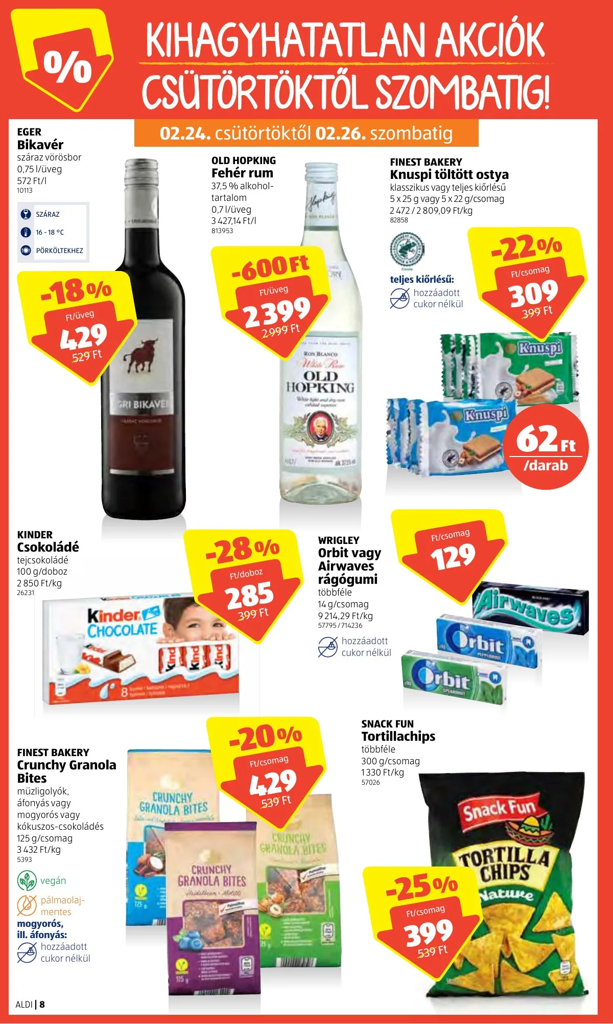 Aldi akciós újság 02.24–03.02 – 8. oldal