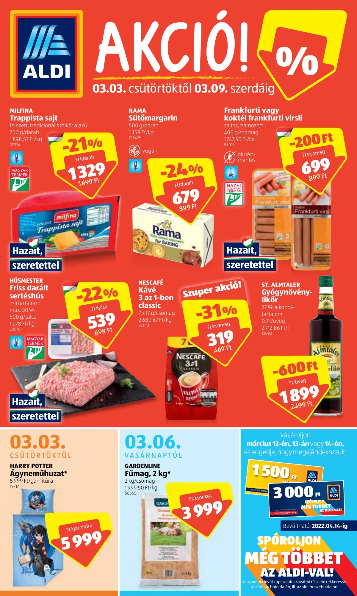 Aldi akciós újság 03.03–03.09