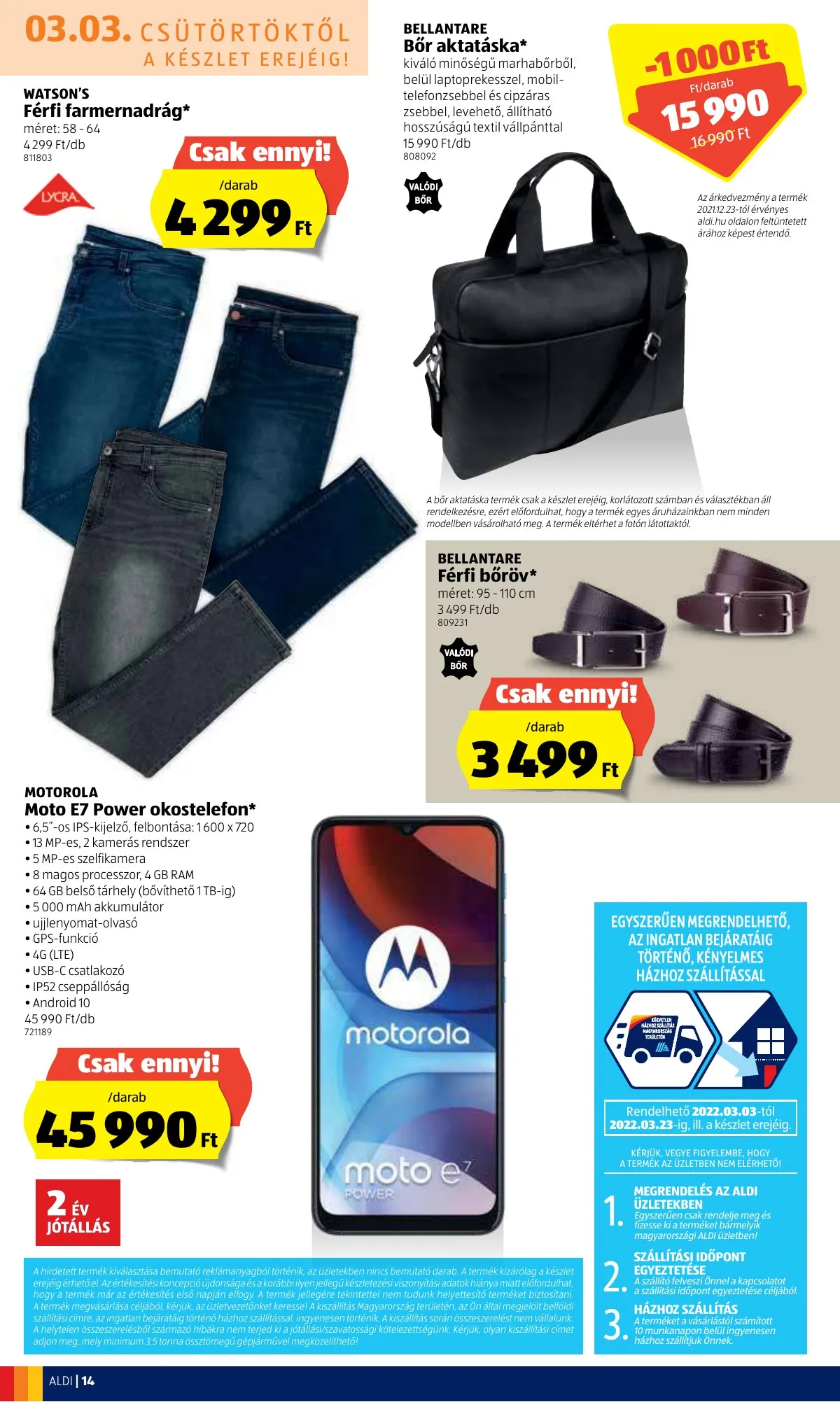 Aldi akciós újság 03.03–03.09 – 14. oldal