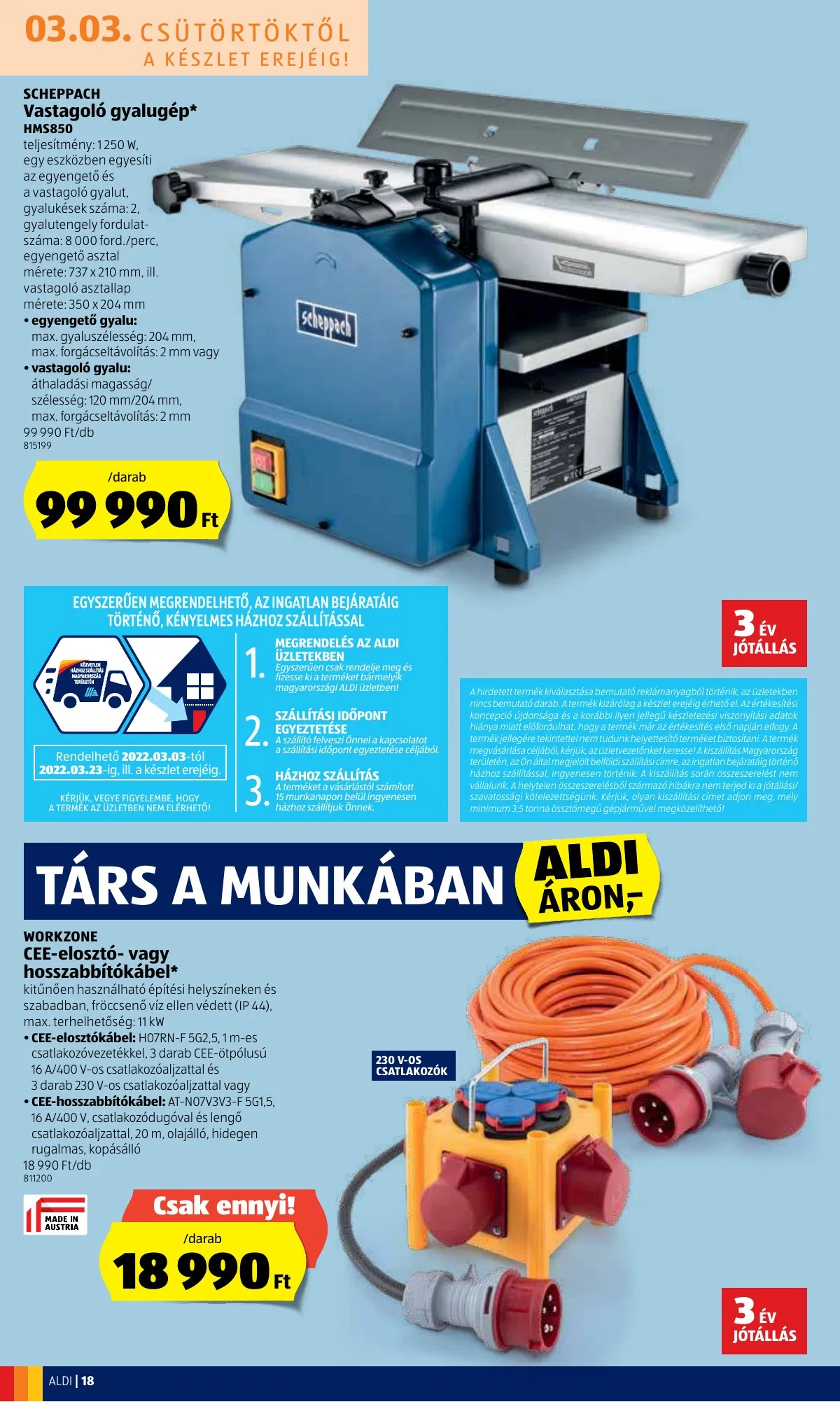 Aldi akciós újság 03.03–03.09 – 18. oldal