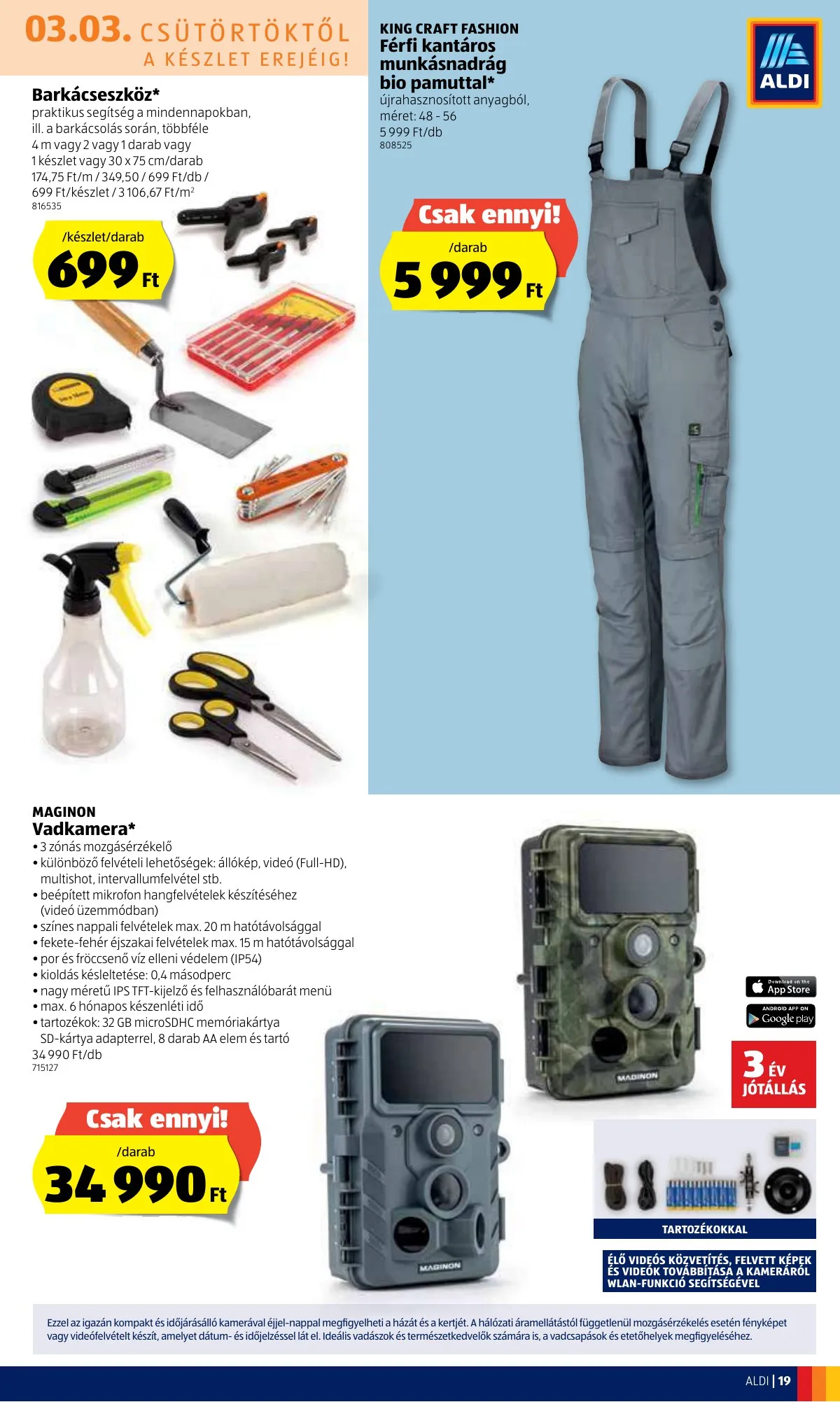 Aldi akciós újság 03.03–03.09 – 19. oldal