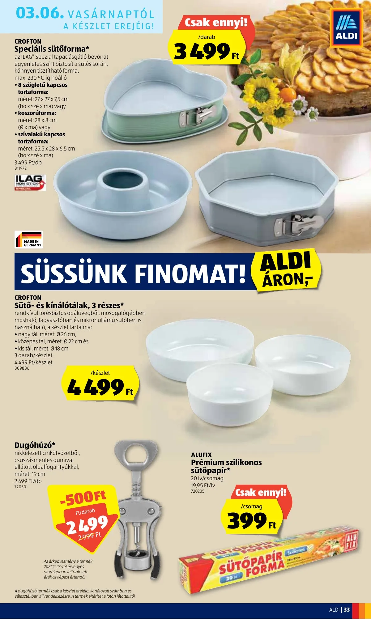 Aldi akciós újság 03.03–03.09 – 33. oldal
