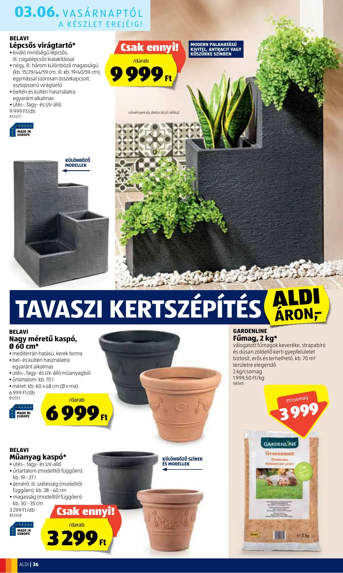 Aldi akciós újság 03.03–03.09 – 36. oldal
