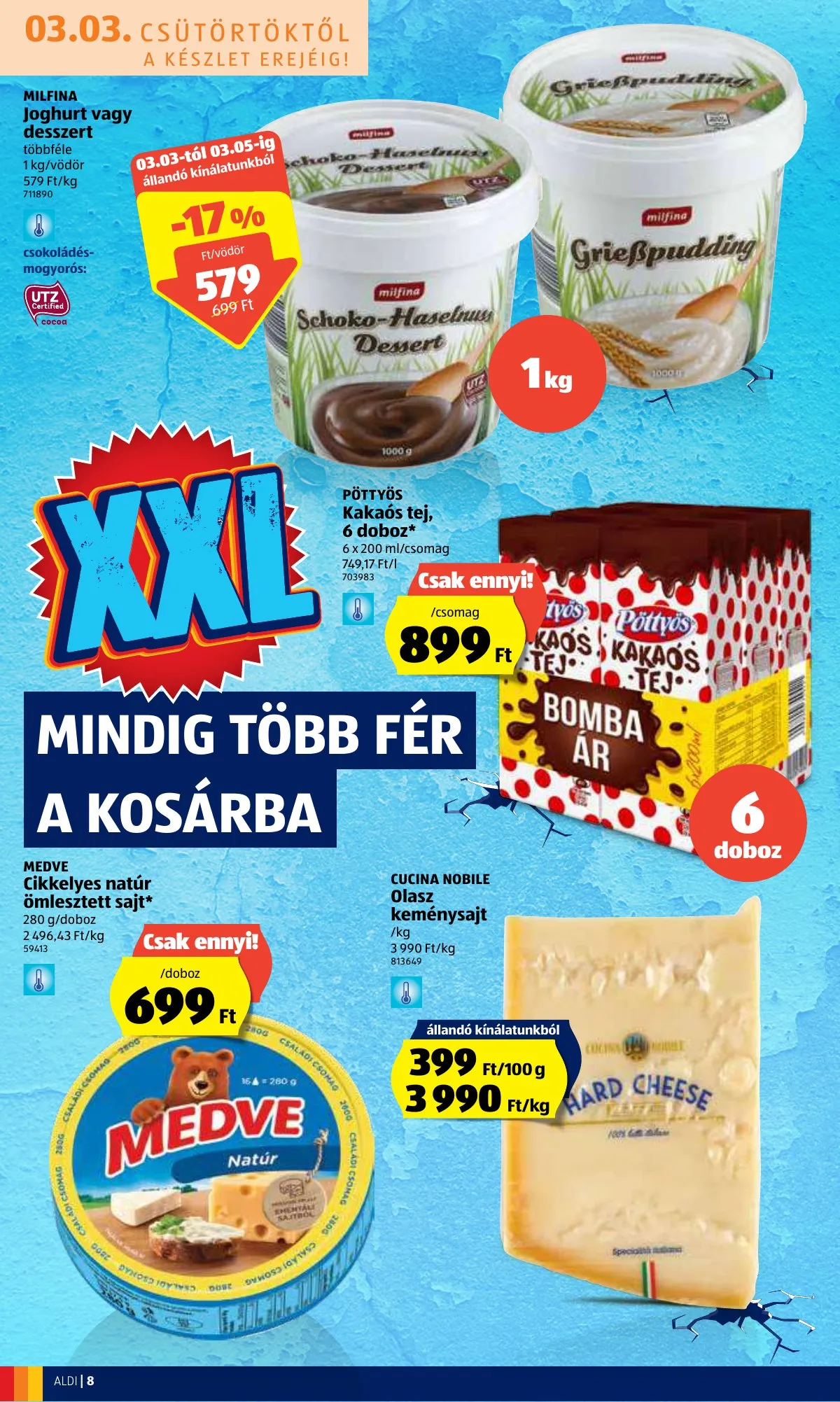 Aldi akciós újság 03.03–03.09 – 8. oldal