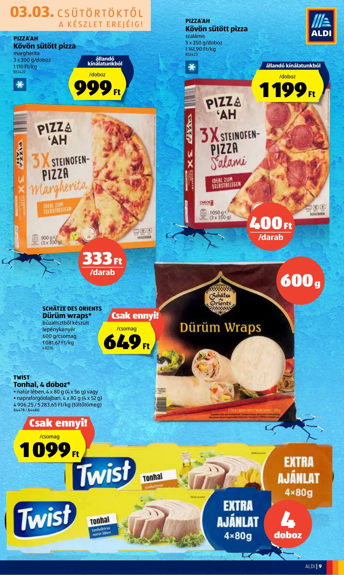 Aldi akciós újság 03.03–03.09 – 9. oldal
