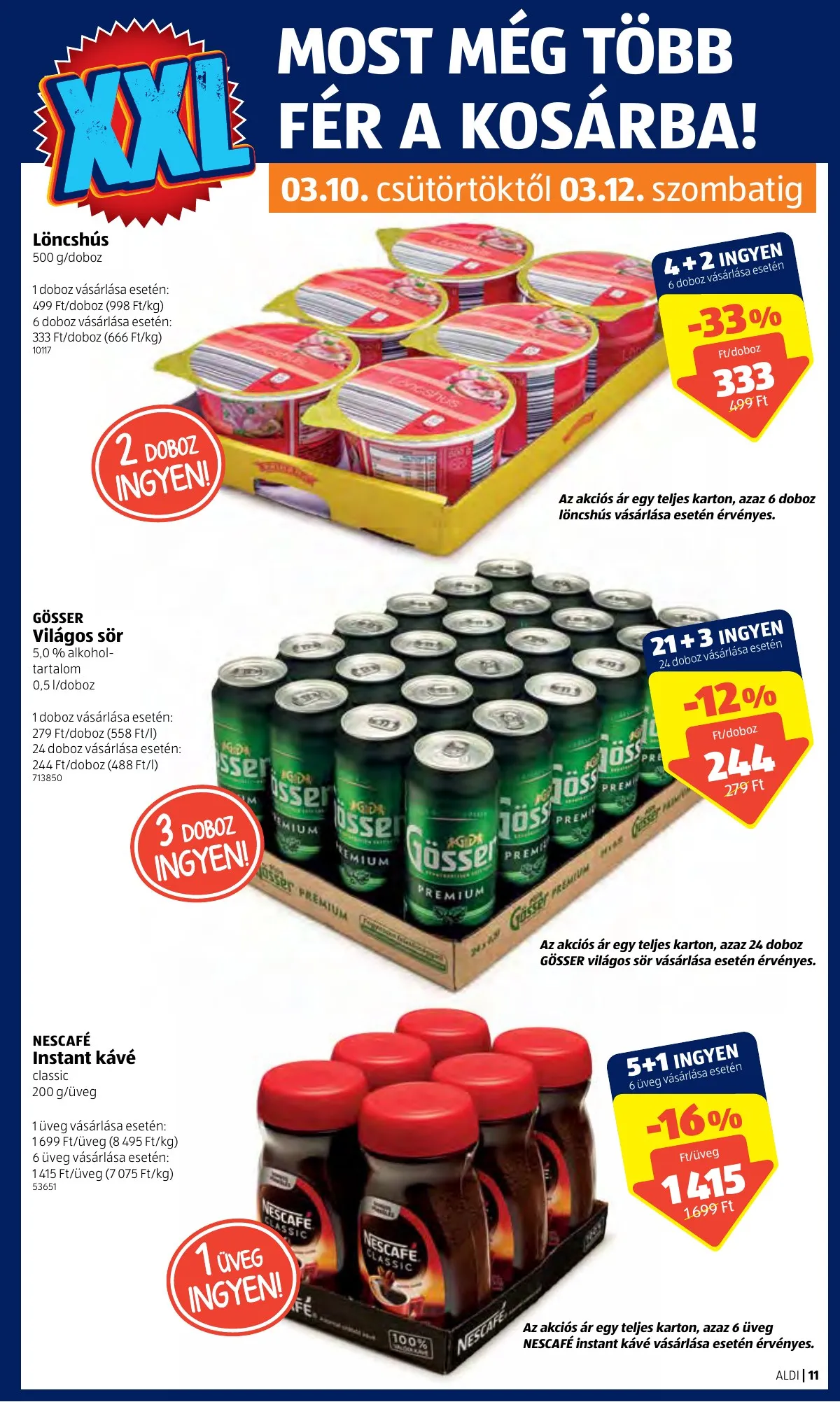 Aldi akciós újság 03.10–03.16 – 11. oldal