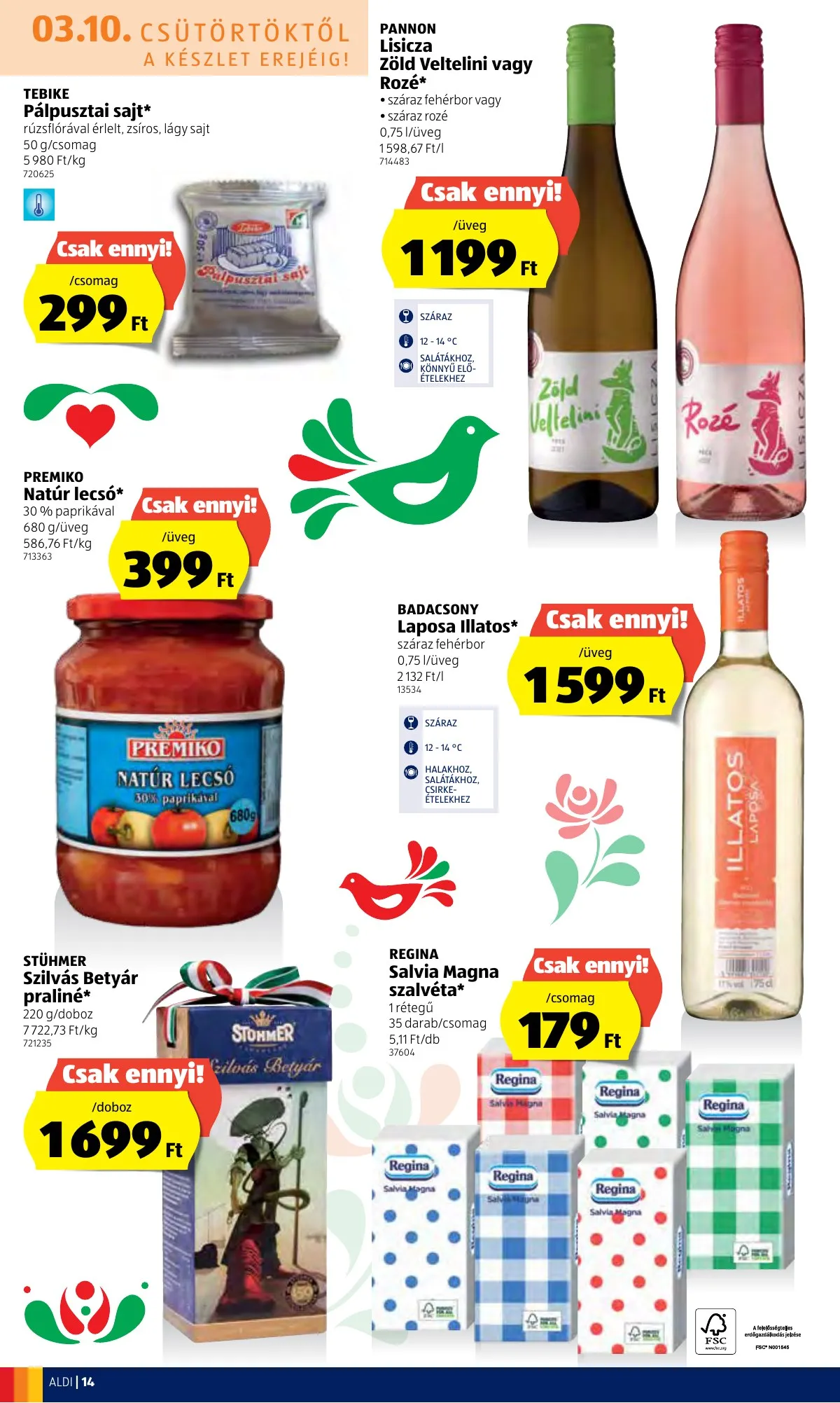 Aldi akciós újság 03.10–03.16 – 14. oldal