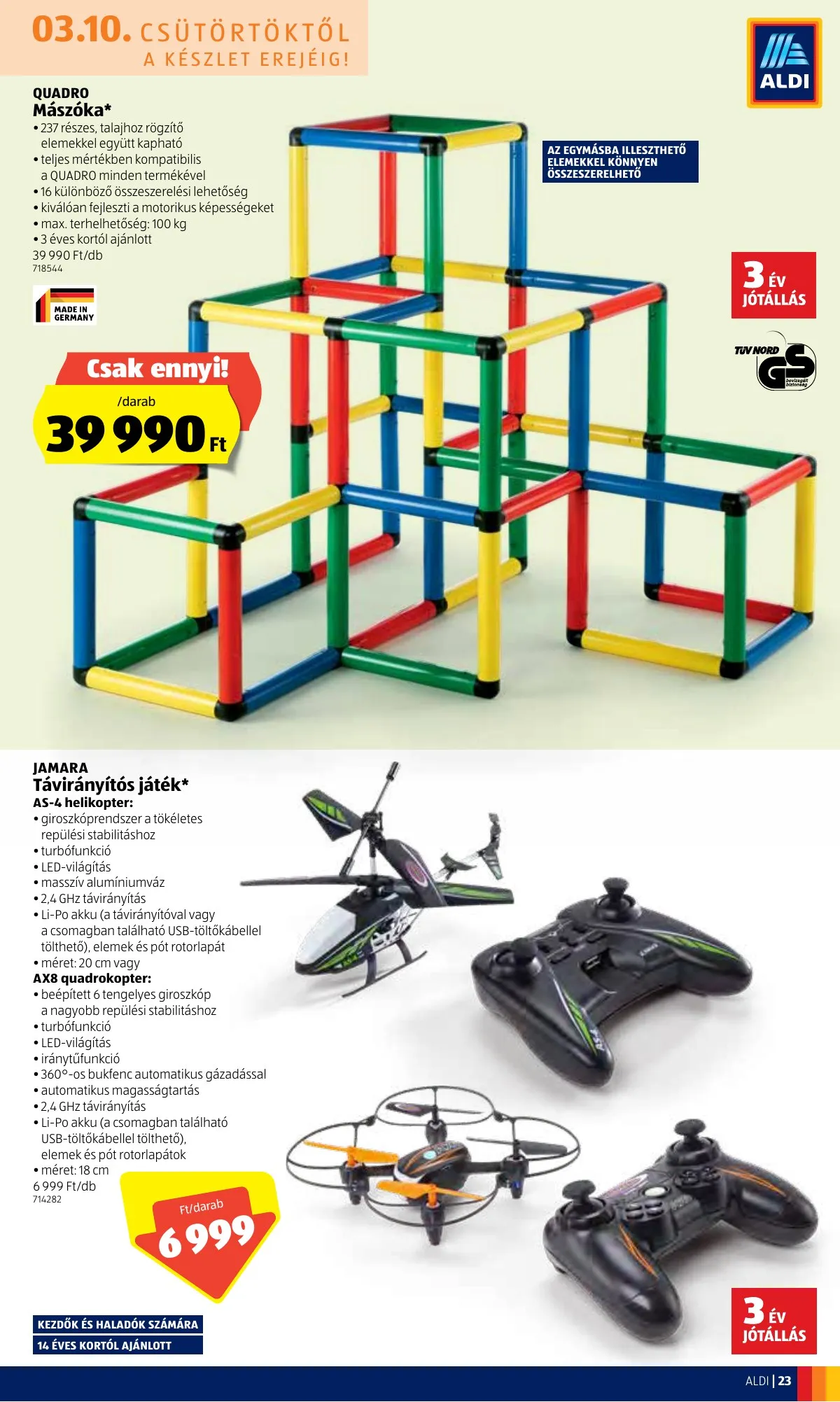 Aldi akciós újság 03.10–03.16 – 23. oldal