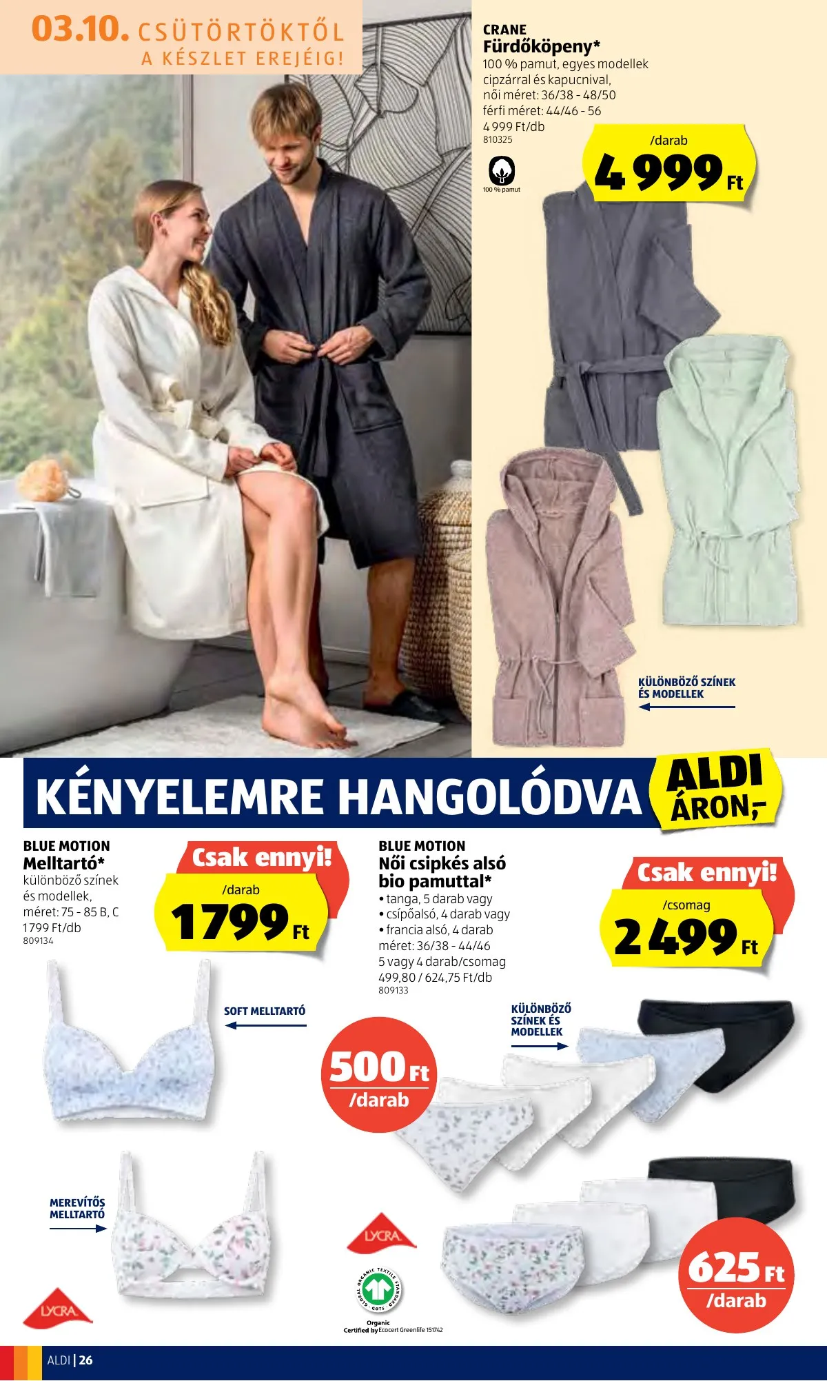 Aldi akciós újság 03.10–03.16 – 26. oldal