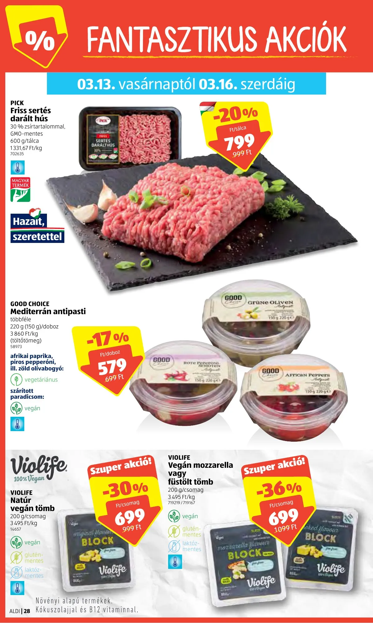 Aldi akciós újság 03.10–03.16 – 28. oldal
