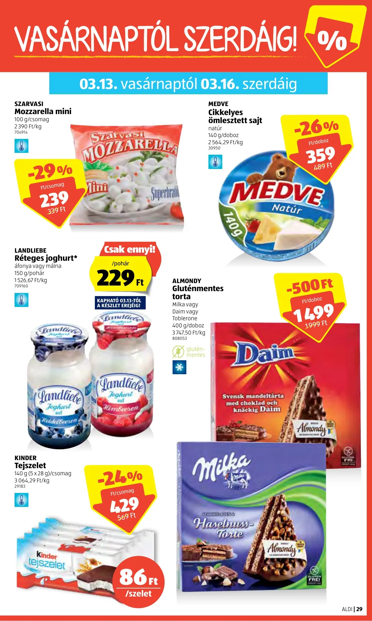 Aldi akciós újság 03.10–03.16 – 29. oldal