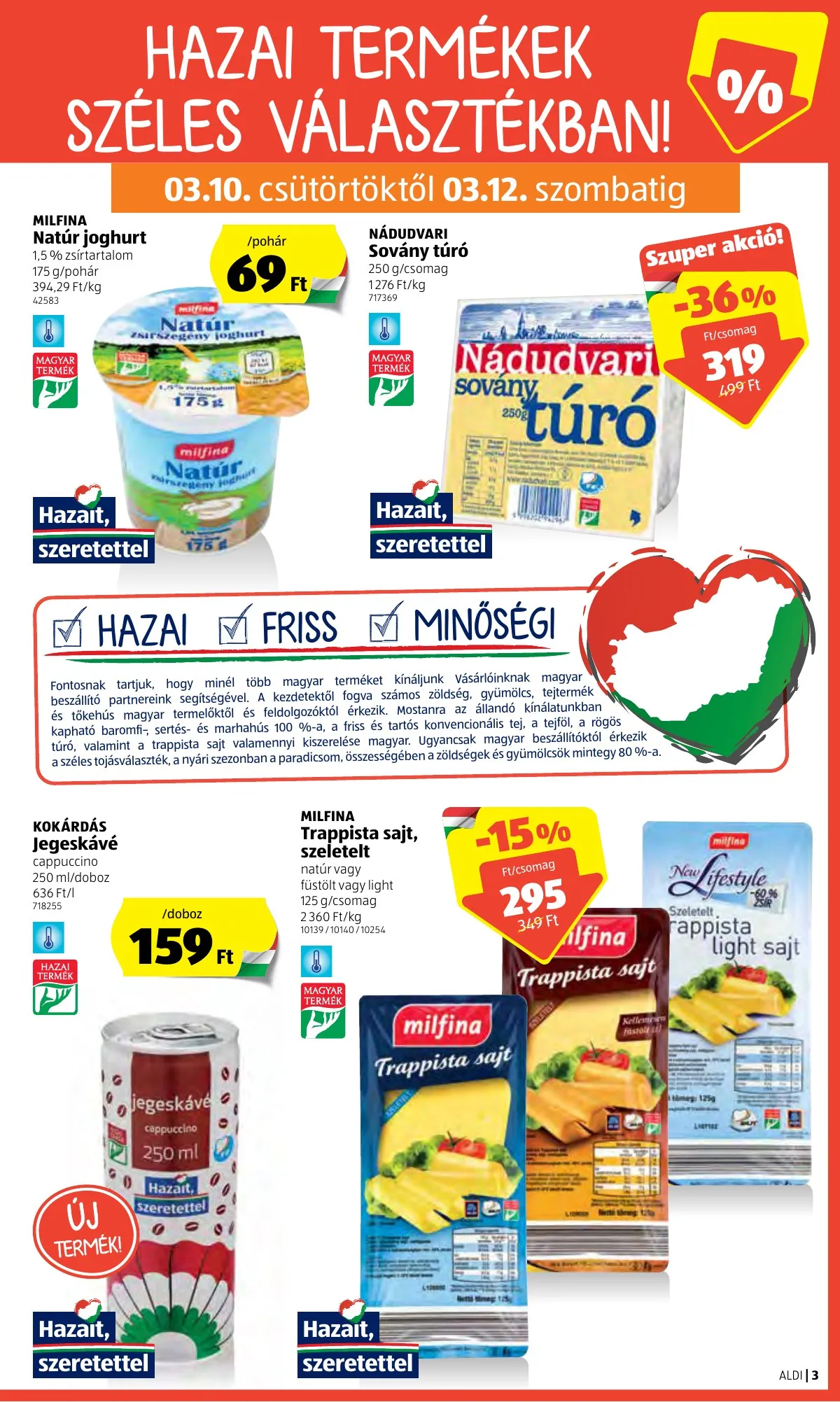 Aldi akciós újság 03.10–03.16 – 3. oldal