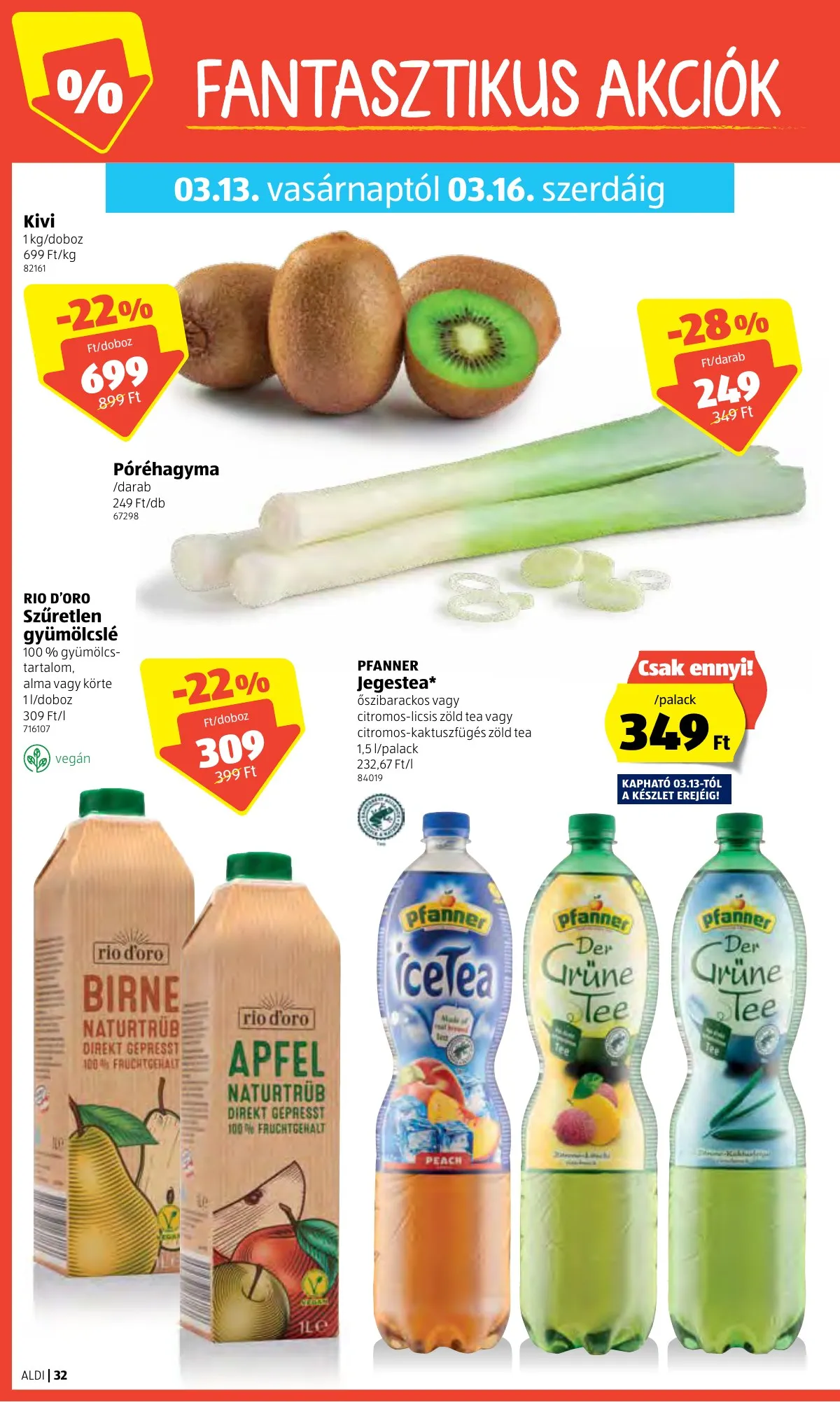 Aldi akciós újság 03.10–03.16 – 32. oldal