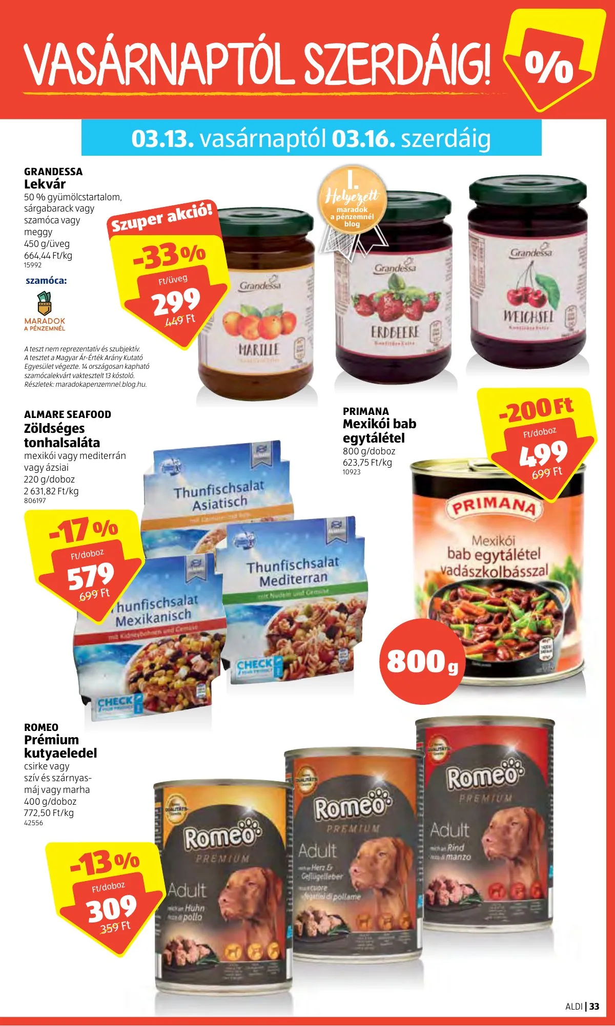 Aldi akciós újság 03.10–03.16 – 33. oldal