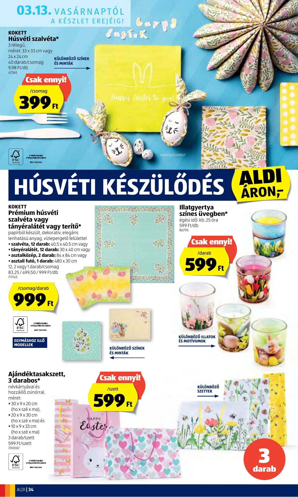 Aldi akciós újság 03.10–03.16 – 34. oldal