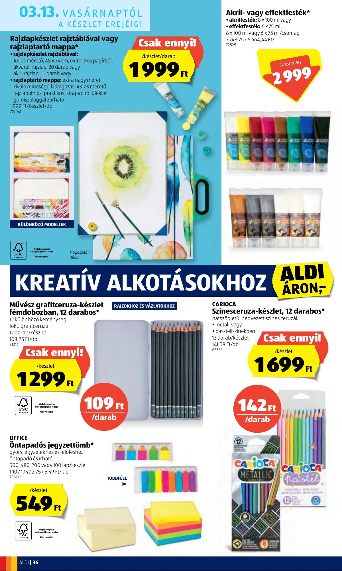 Aldi akciós újság 03.10–03.16 – 36. oldal