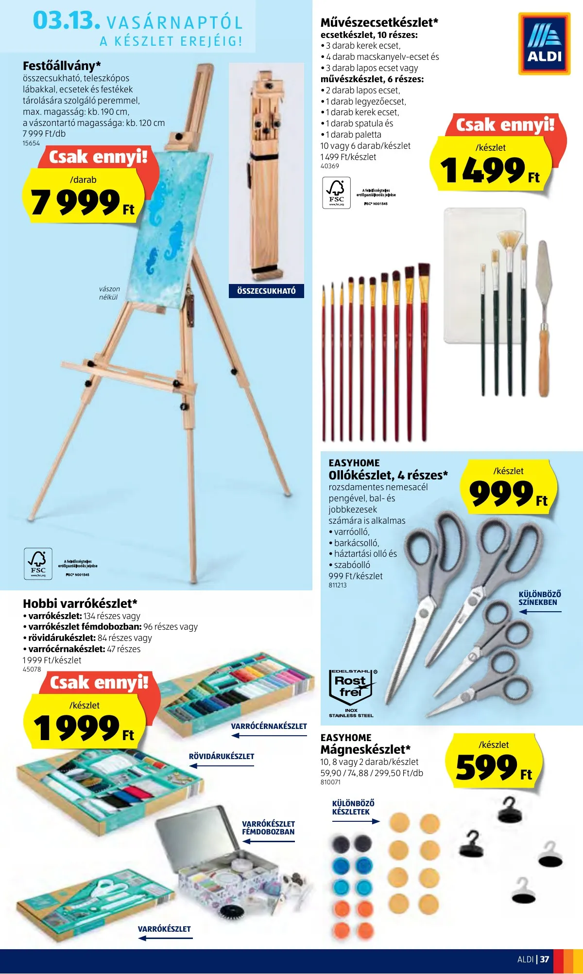Aldi akciós újság 03.10–03.16 – 37. oldal