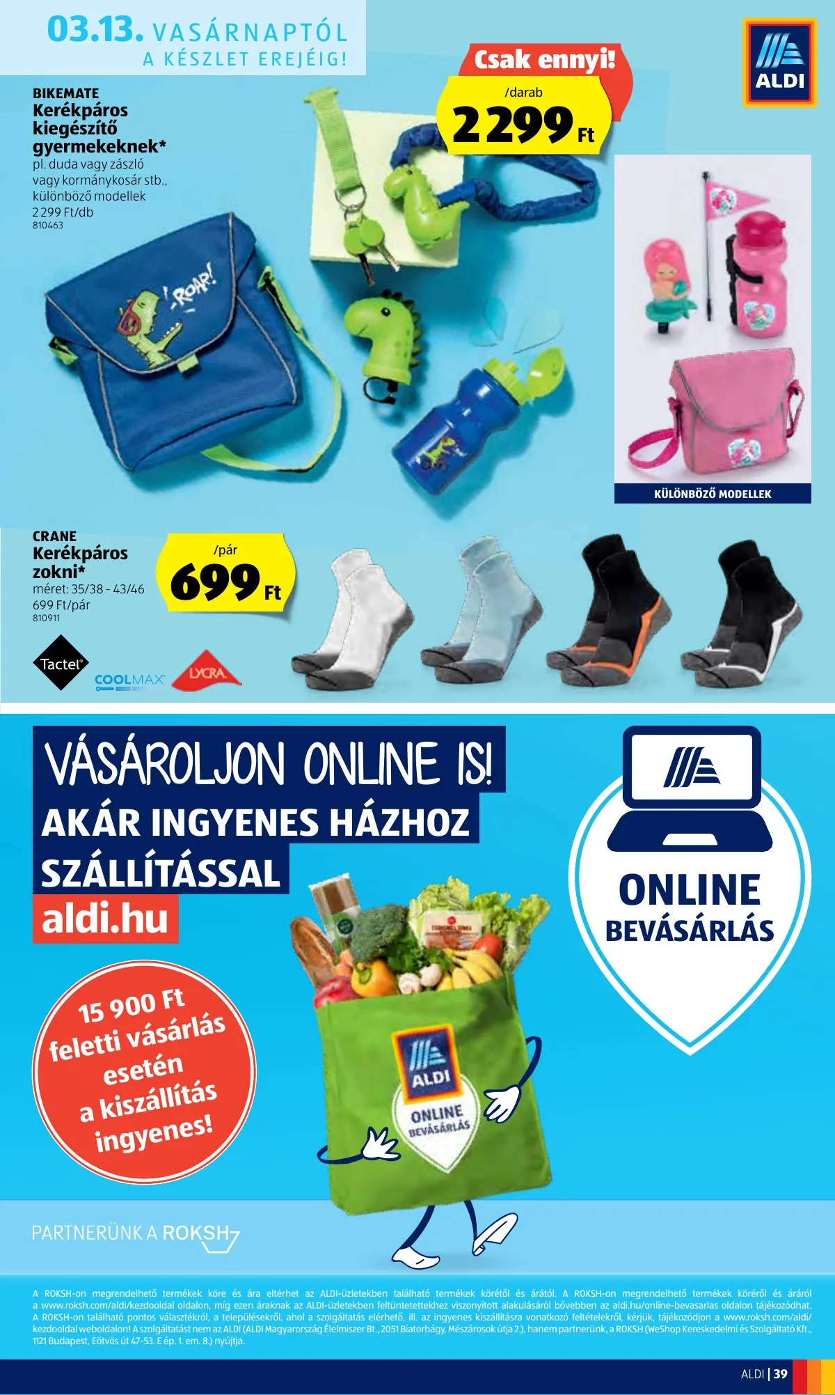 Aldi akciós újság 03.10–03.16 – 39. oldal