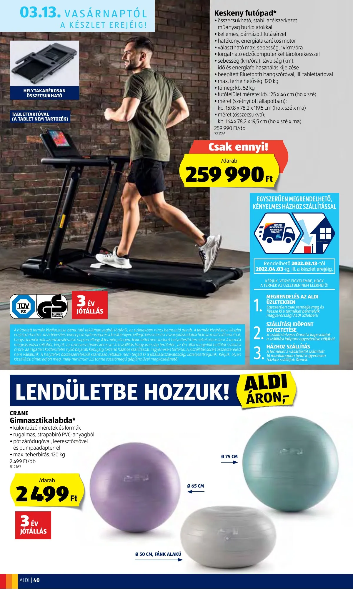 Aldi akciós újság 03.10–03.16 – 40. oldal