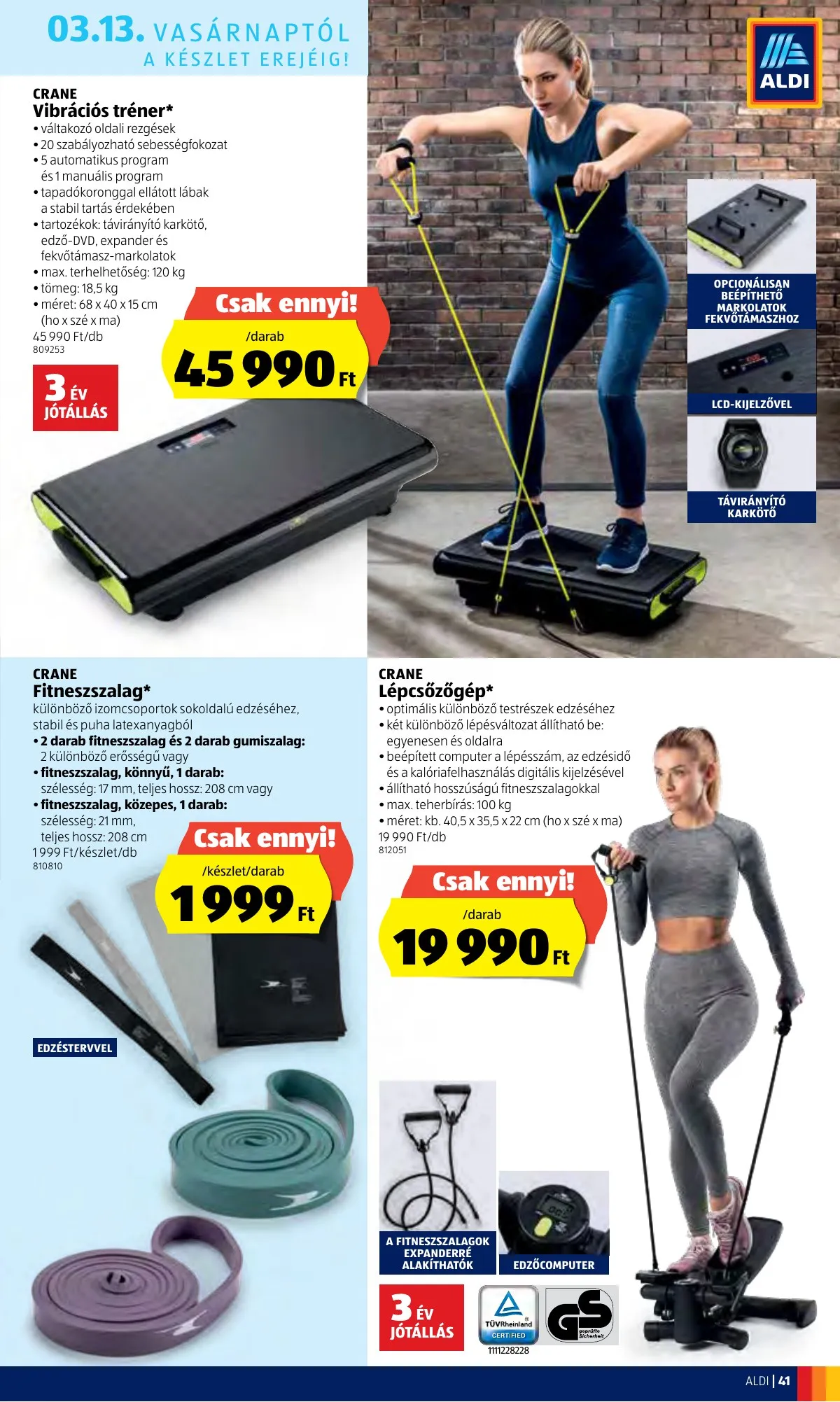 Aldi akciós újság 03.10–03.16 – 41. oldal