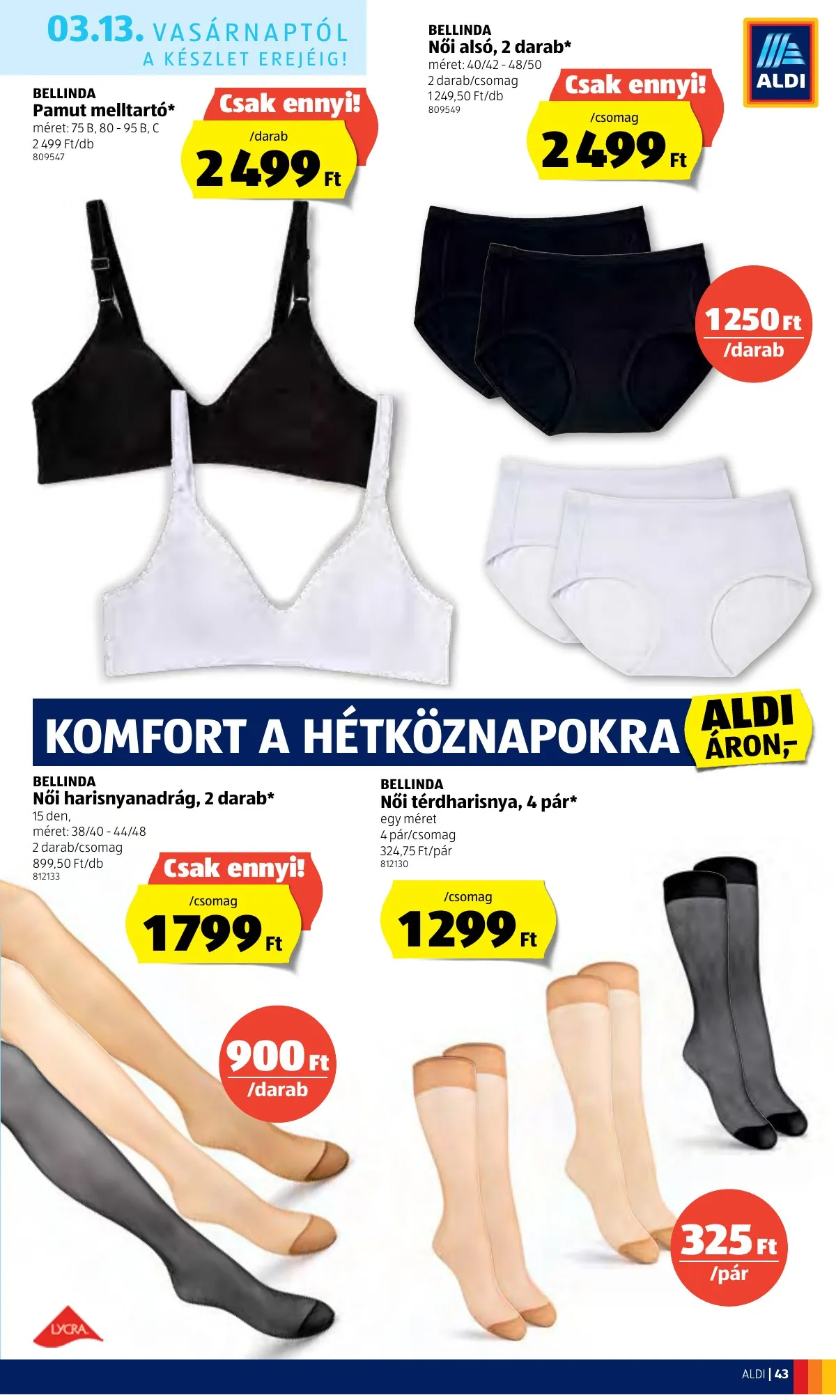 Aldi akciós újság 03.10–03.16 – 43. oldal