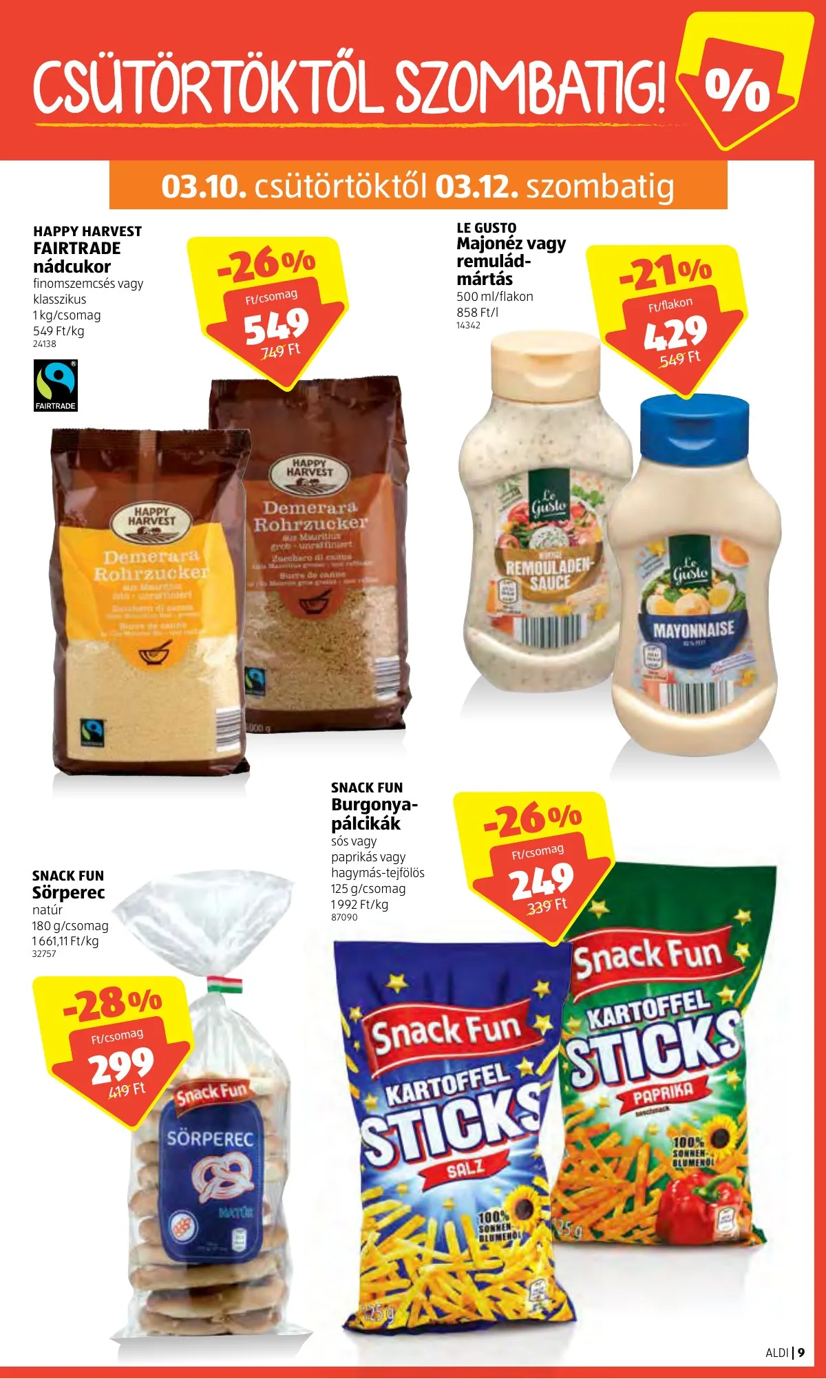 Aldi akciós újság 03.10–03.16 – 9. oldal
